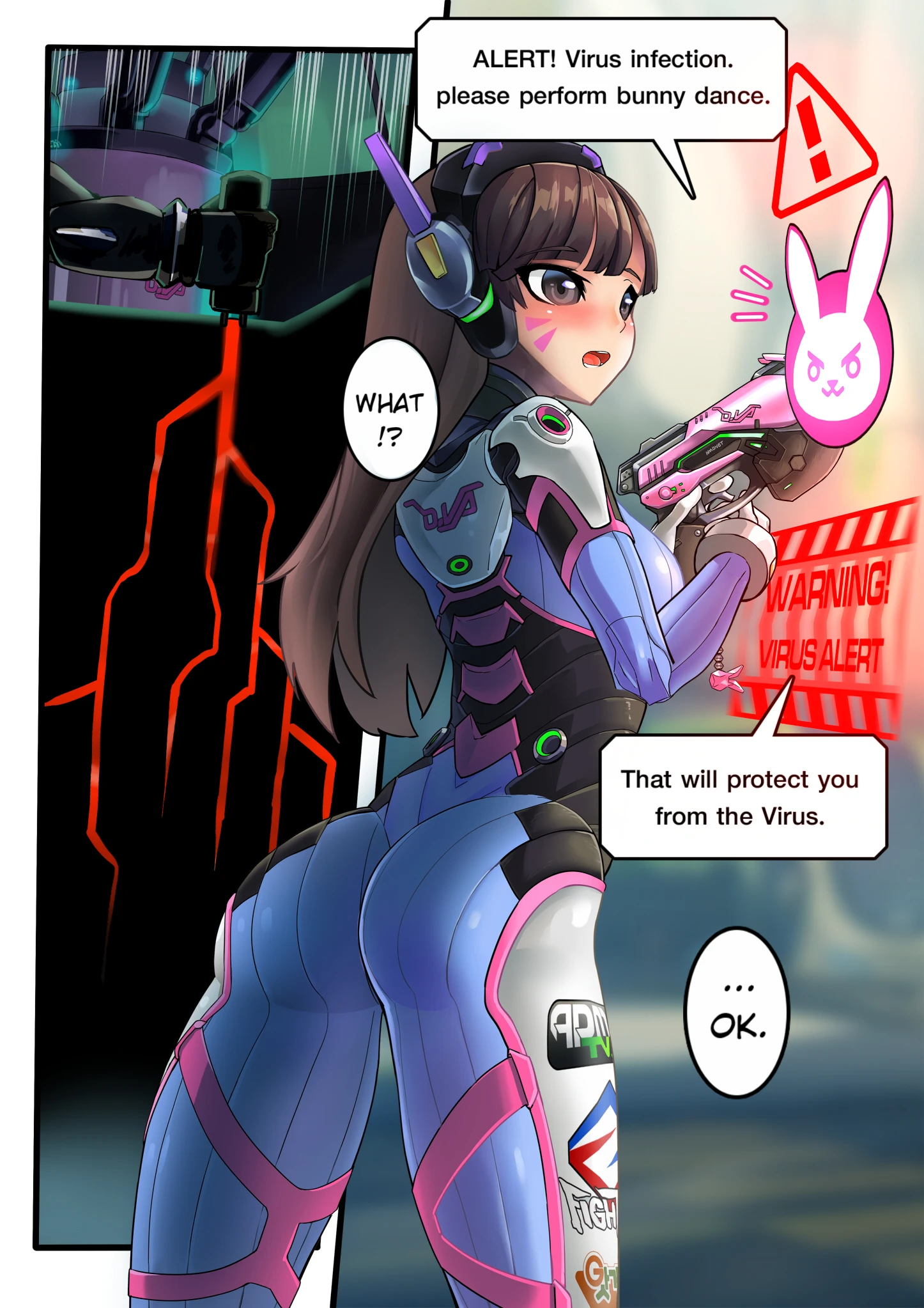 Viva la D.Va 02 porn comic picture 3
