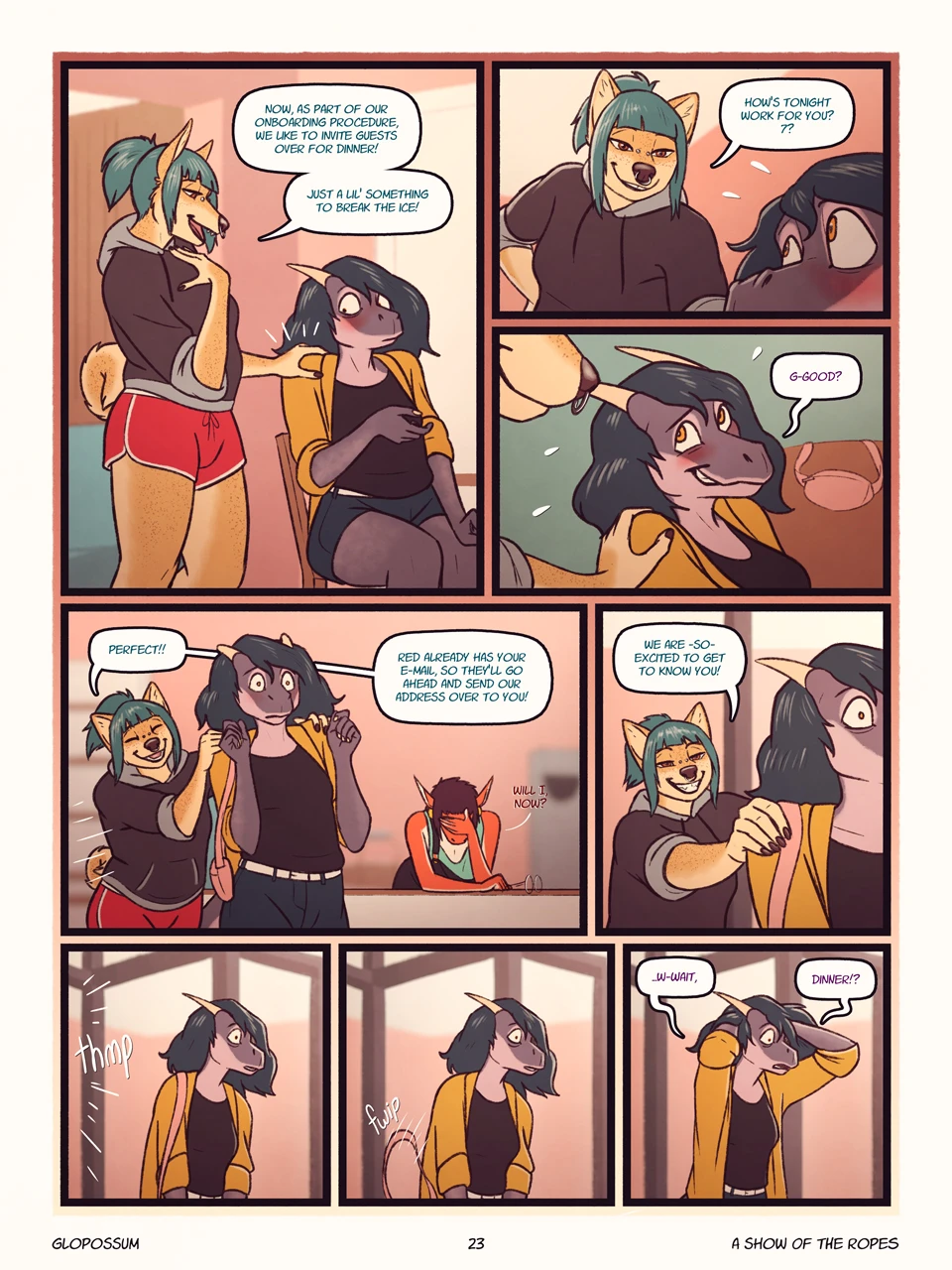 Volume 1: A Show of the Ropes porn comic picture 24