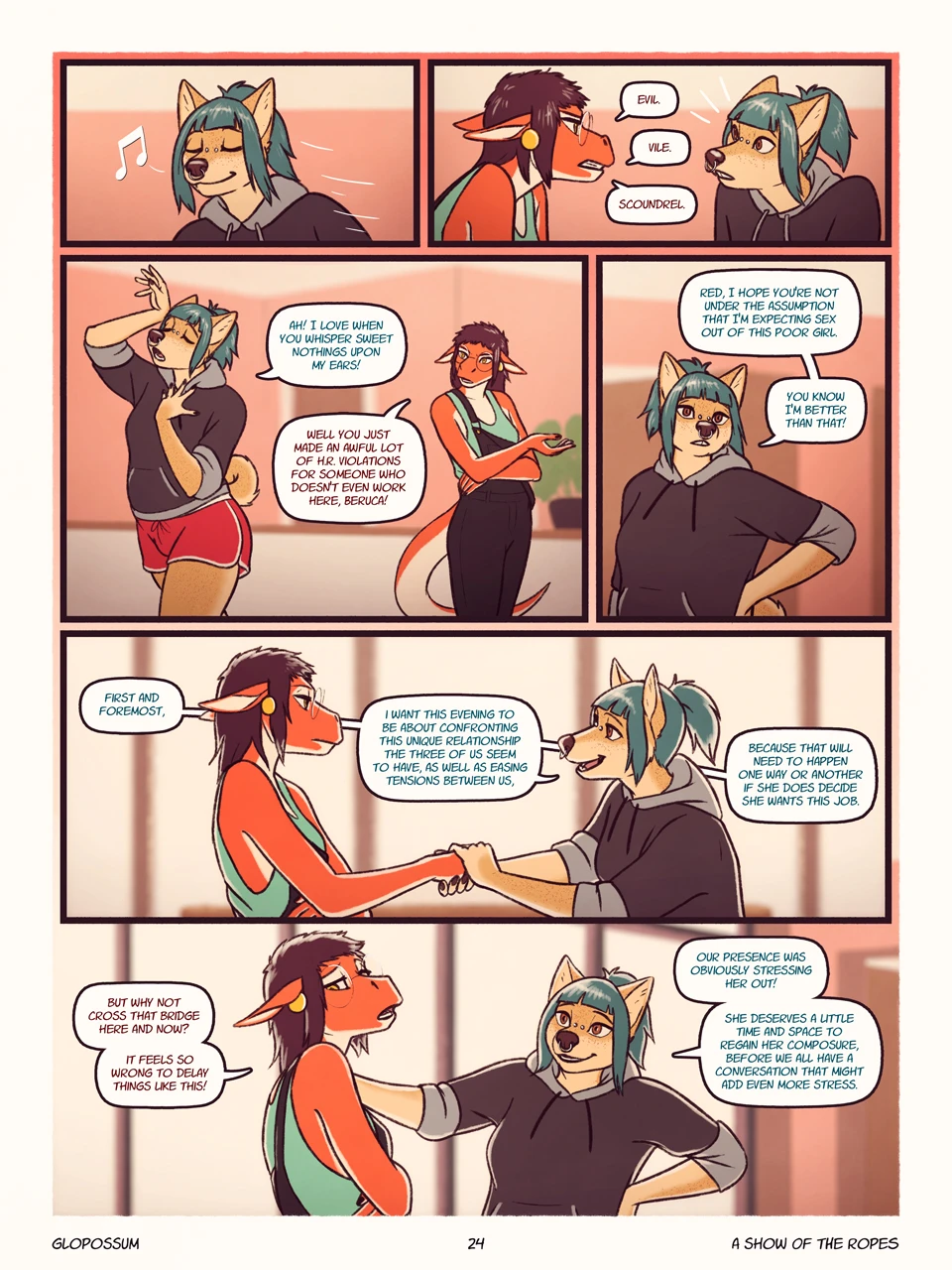 Volume 1: A Show of the Ropes porn comic picture 25
