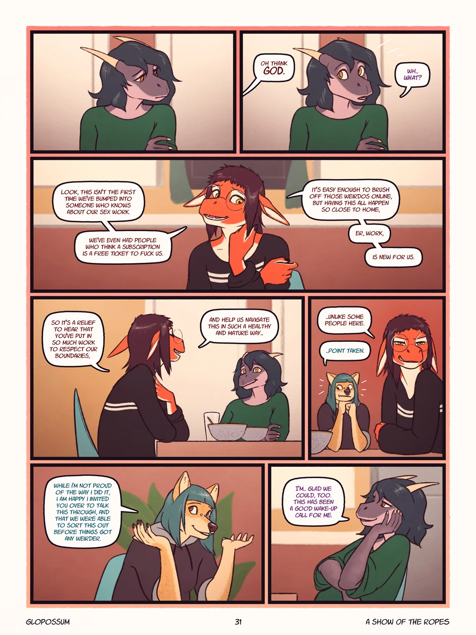 Volume 1: A Show of the Ropes porn comic picture 32