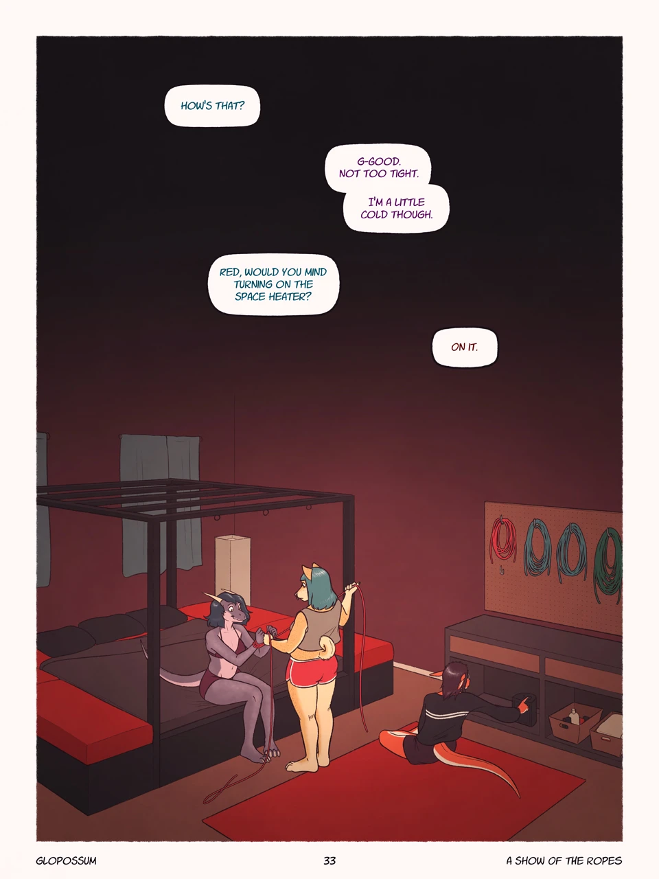 Volume 1: A Show of the Ropes porn comic picture 34