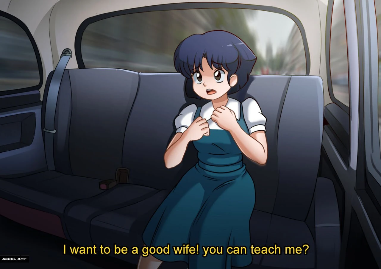 Waifu Taxi Akane porn comic picture 1