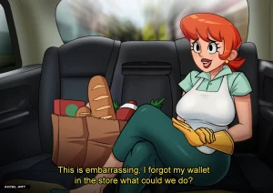 Waifu Taxi: Dexter’s Mom porn comic picture 1