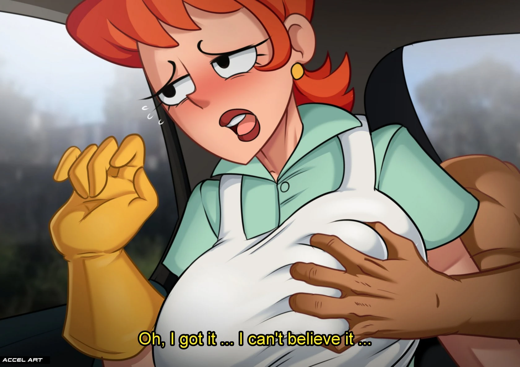Waifu Taxi: Dexter’s Mom porn comic picture 4