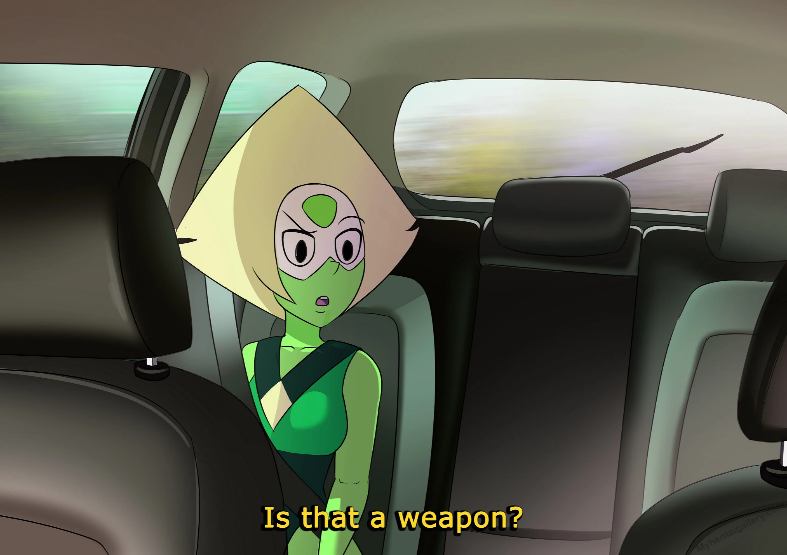 Waifu Taxi – Peridot porn comic picture 2