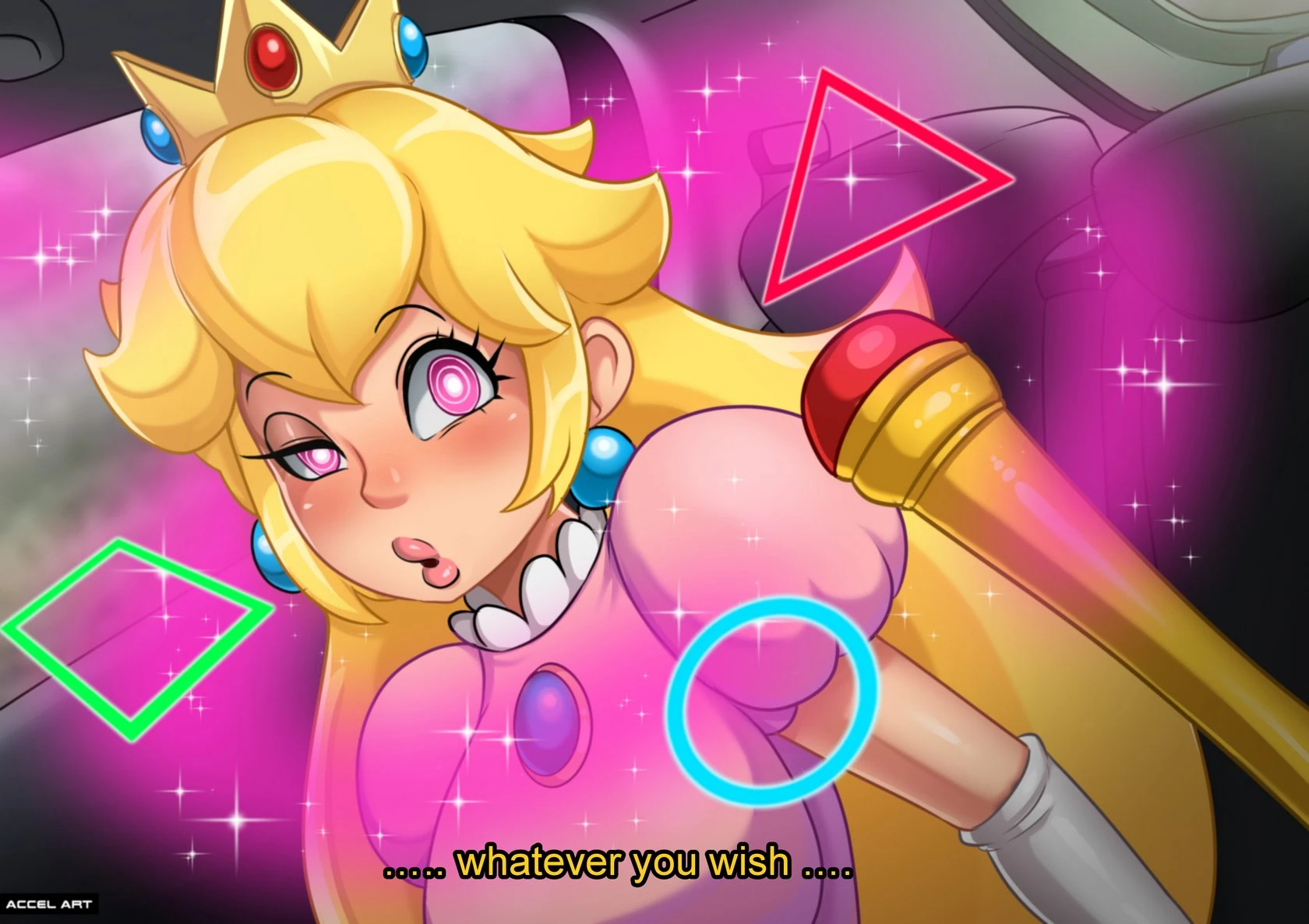 Waifu Taxi: Princess Peach porn comic picture 3
