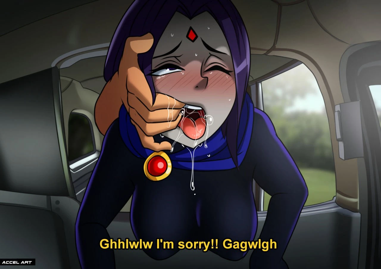 Waifu Taxi: Raven porn comic picture 3