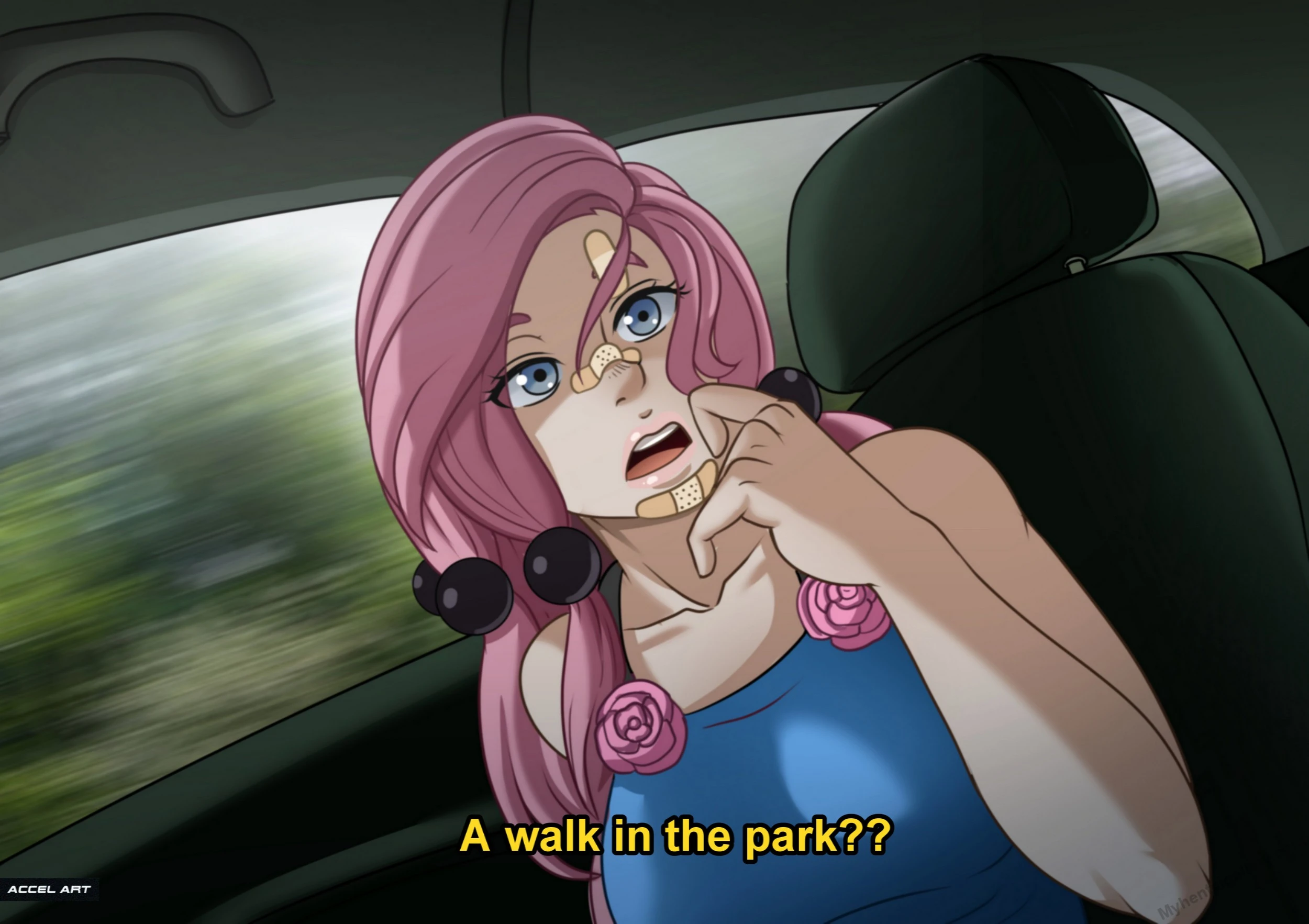 Waifu Taxi: Yasuho Hirose porn comic picture 1
