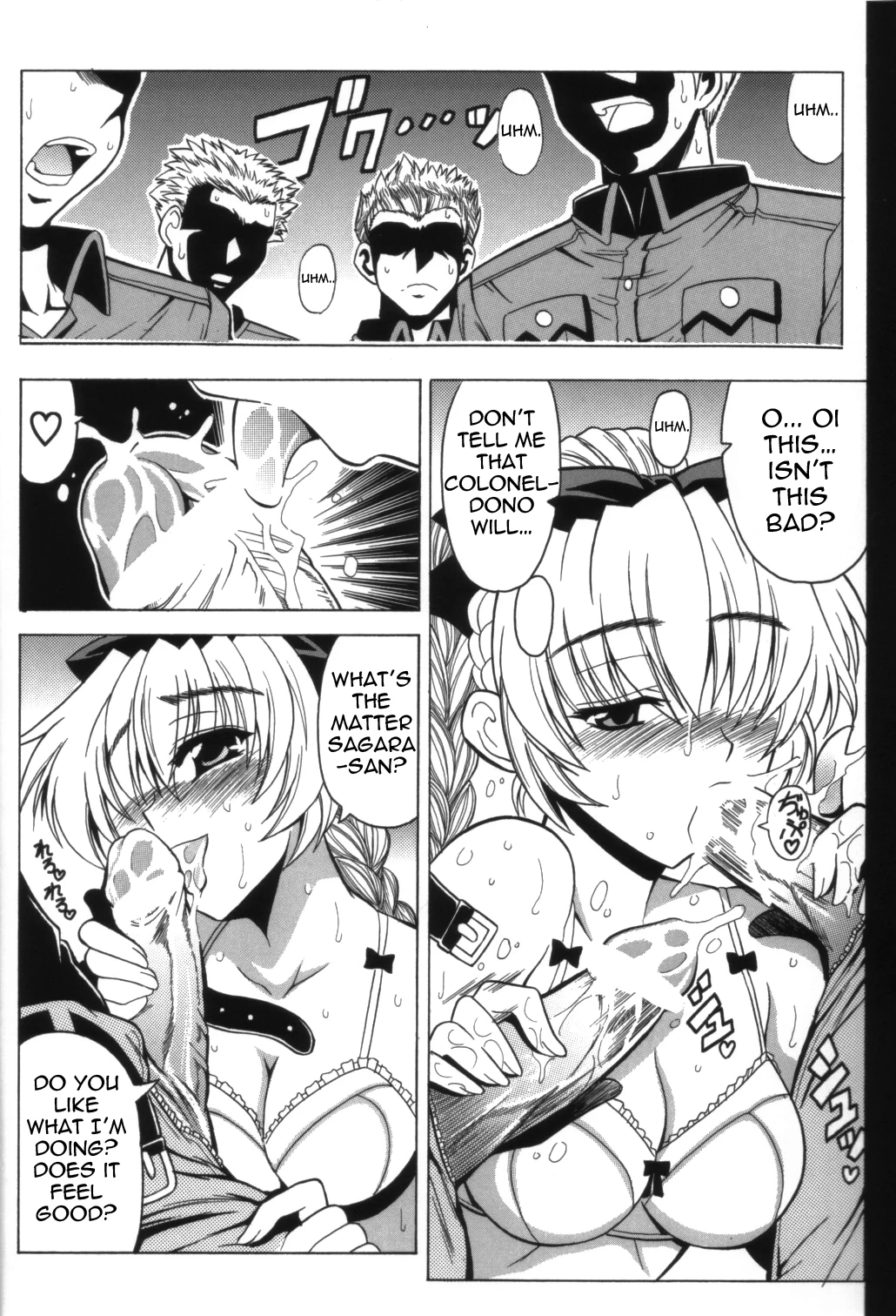Wari to H na Sentaichou no Ichinichi porn comic picture 7