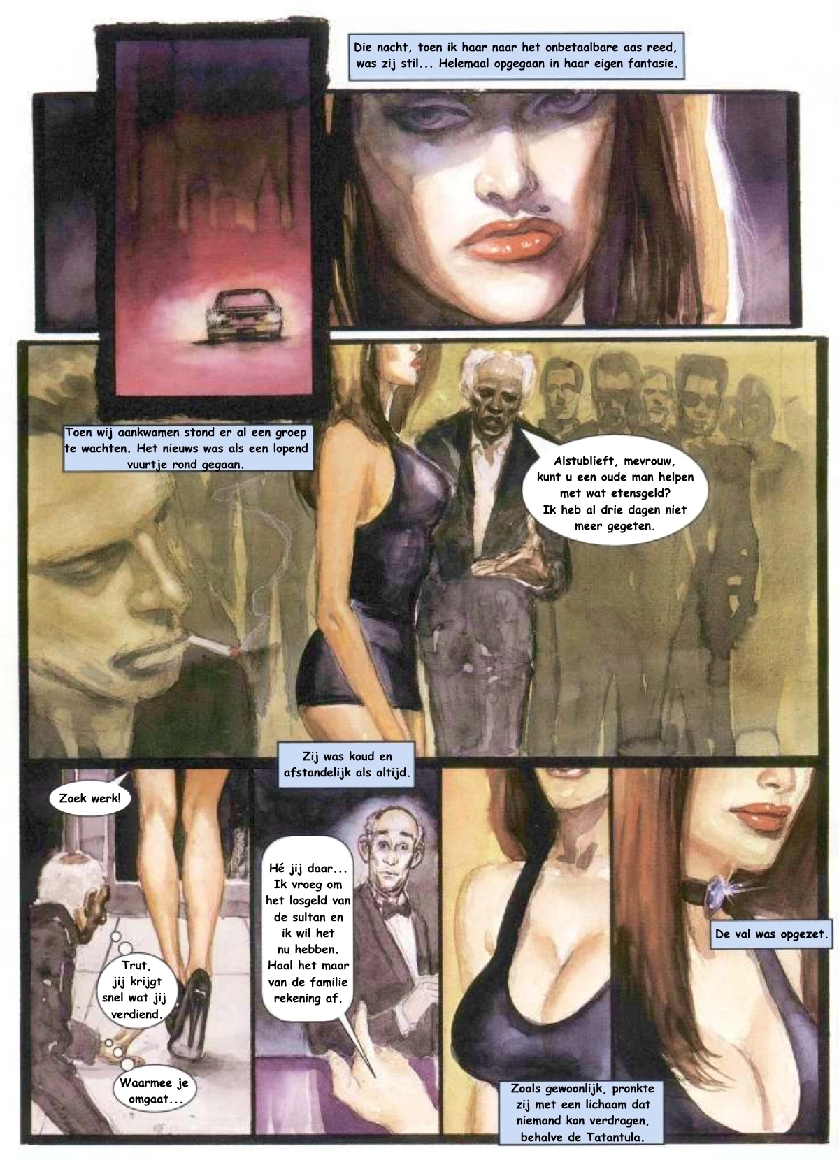 Web of the Black Tarantula porn comic picture 4