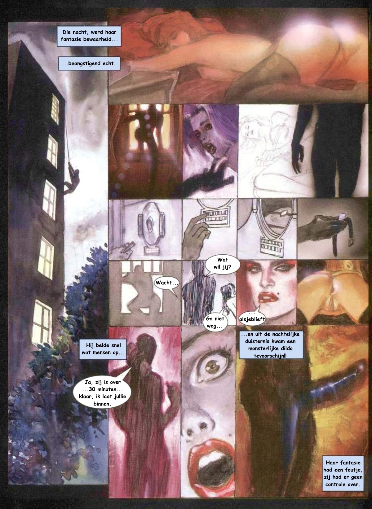Web of the Black Tarantula porn comic picture 6
