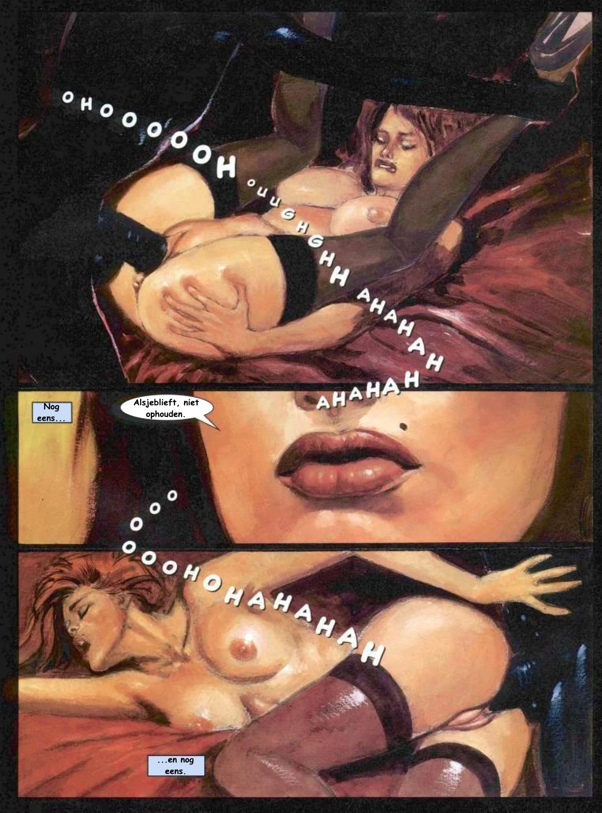 Web of the Black Tarantula porn comic picture 7