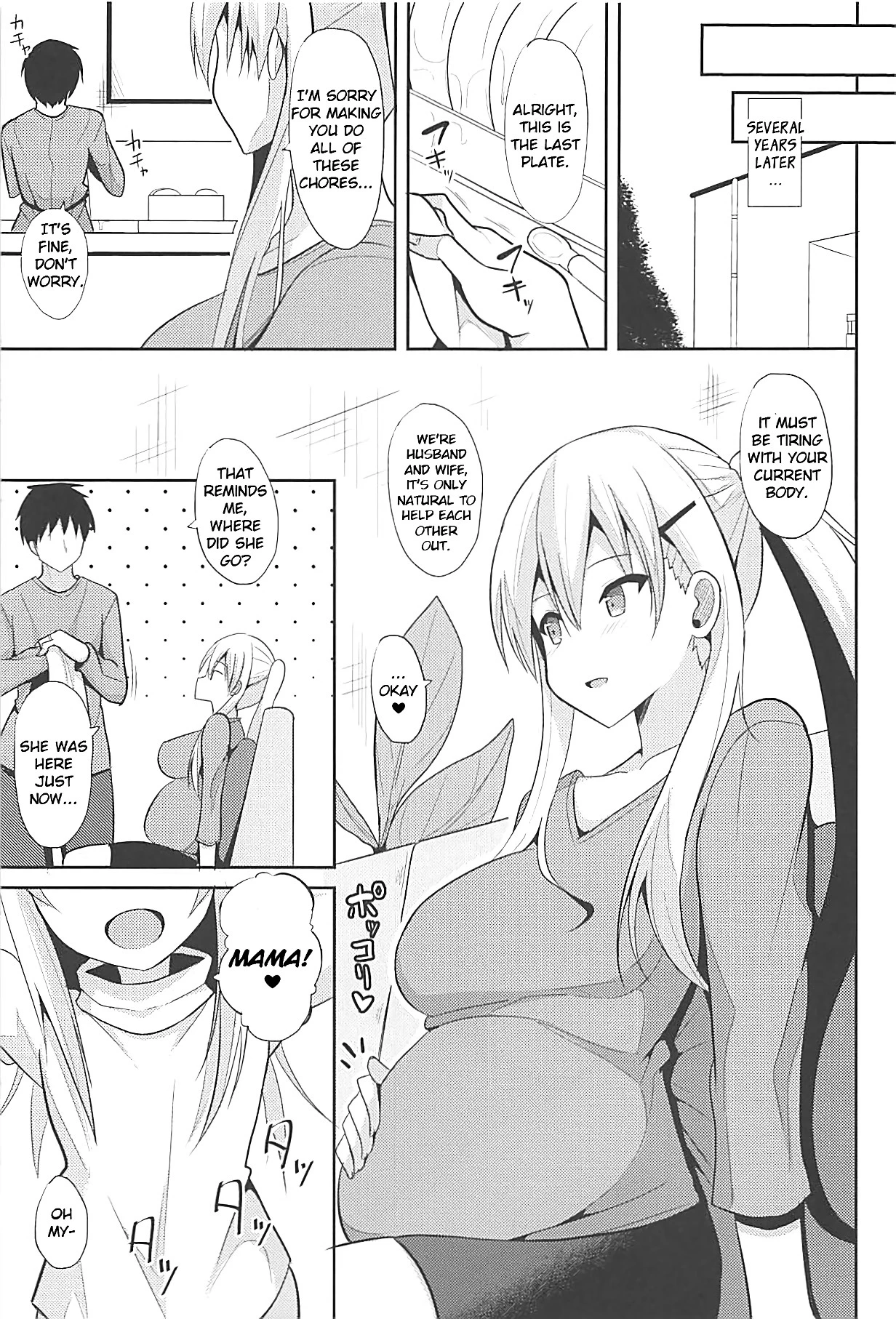 Wedding Night with Belfast porn comic picture 18