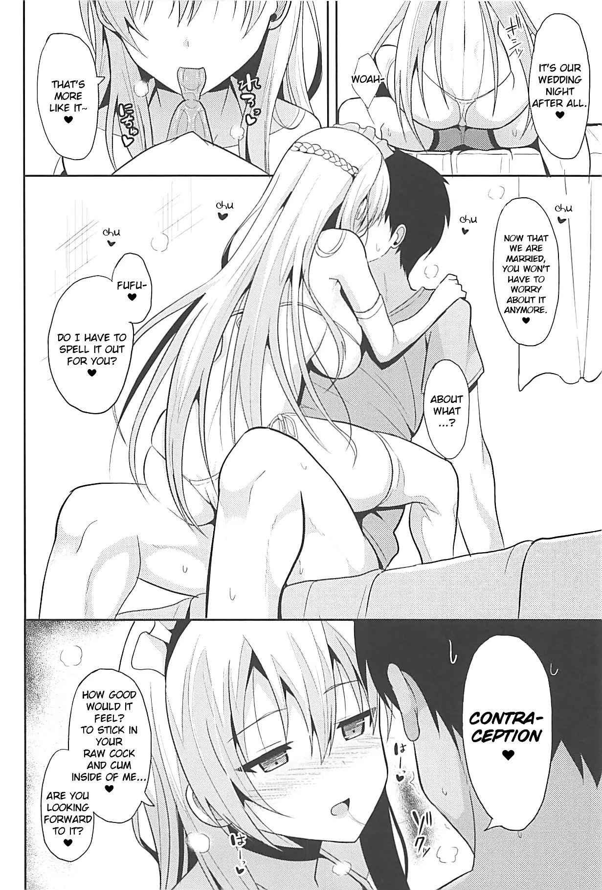 Wedding Night with Belfast porn comic picture 3