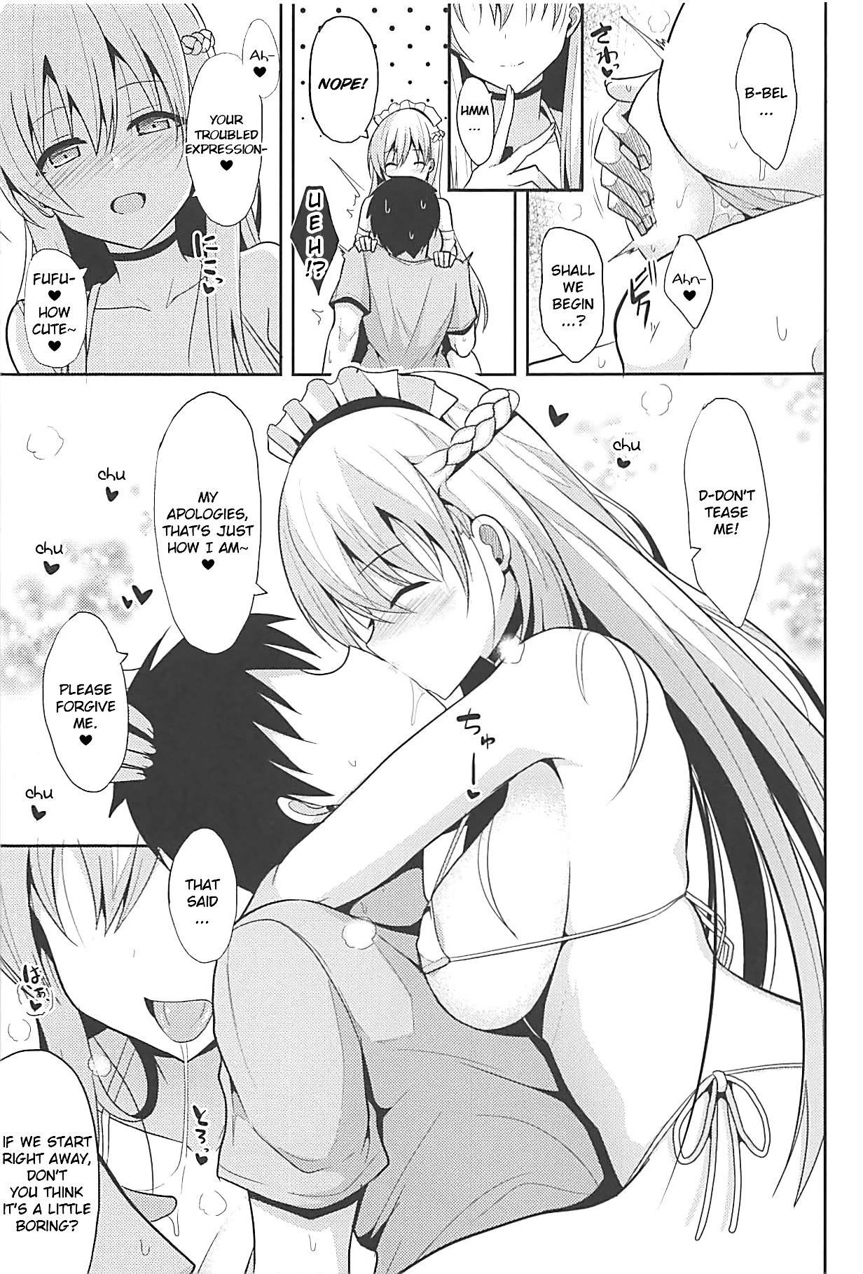 Wedding Night with Belfast porn comic picture 4