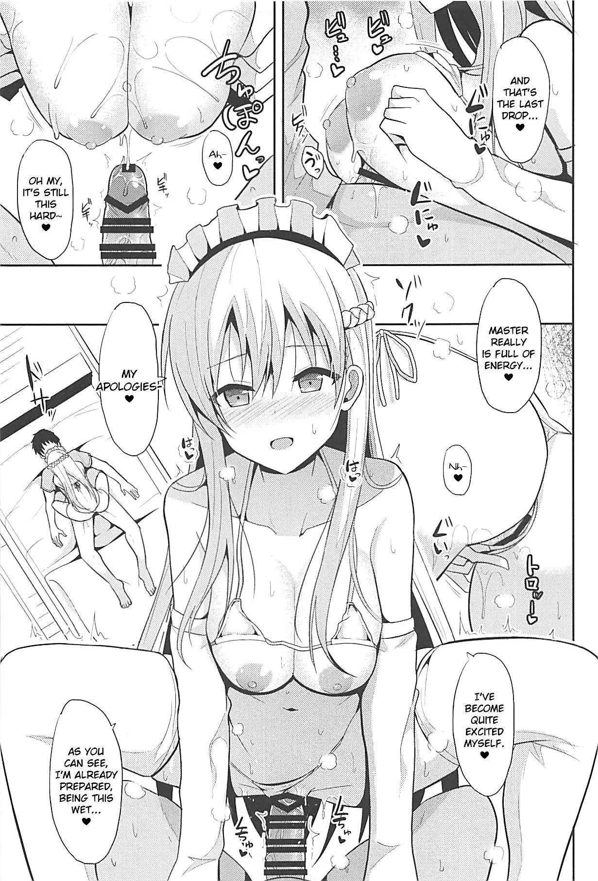 Wedding Night with Belfast porn comic picture 8