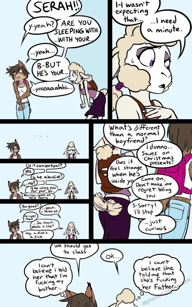 Wednesday Mornings porn comic picture 14