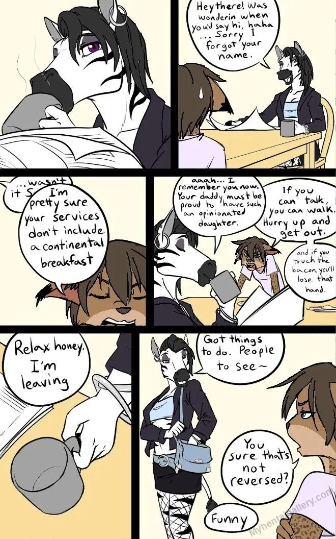 Wednesday Mornings porn comic picture 3
