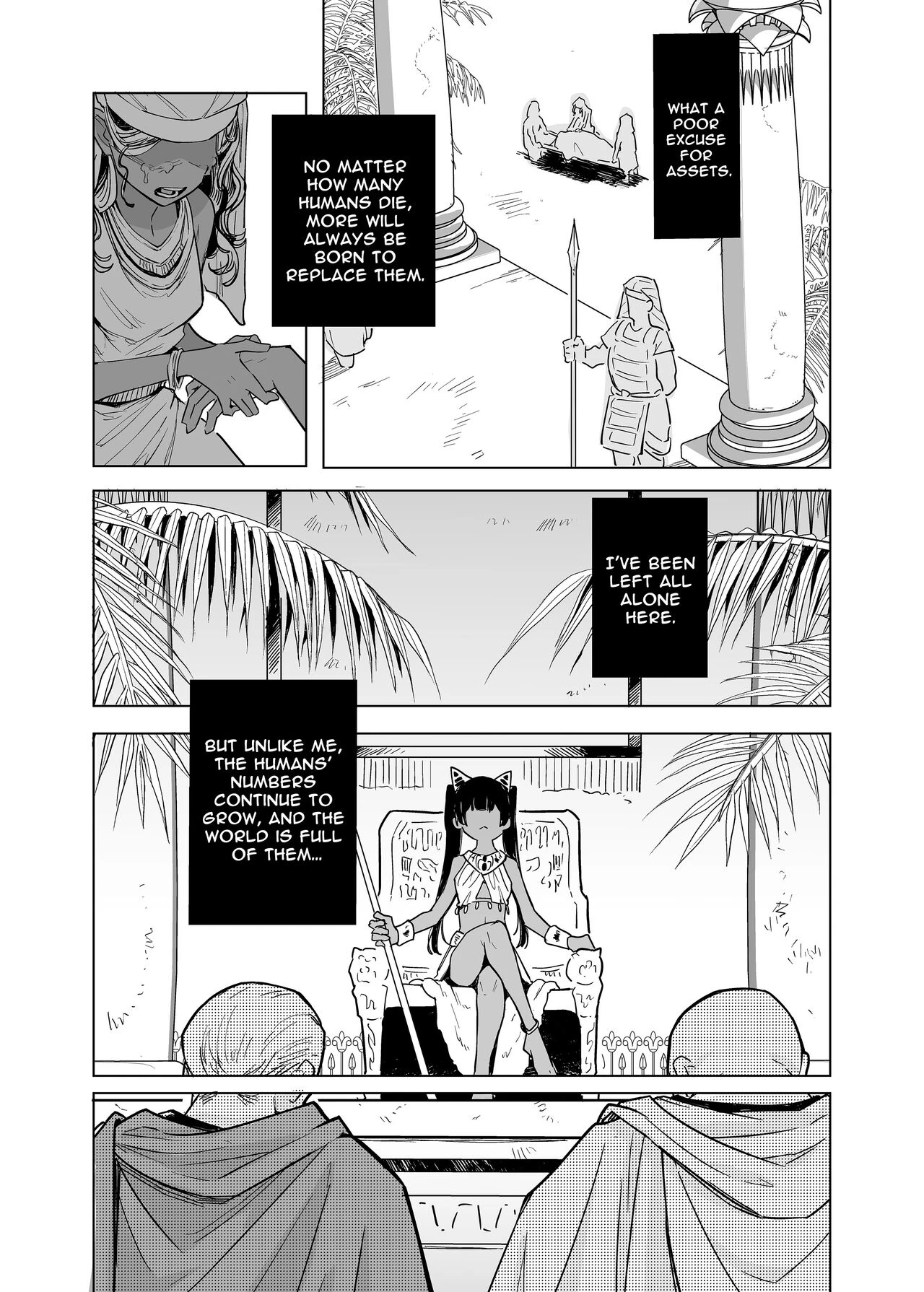 Wept-sama! You Mustn't Torment The Humans! Evil Deity Queen Gets Her Just Dessert porn comic picture 15