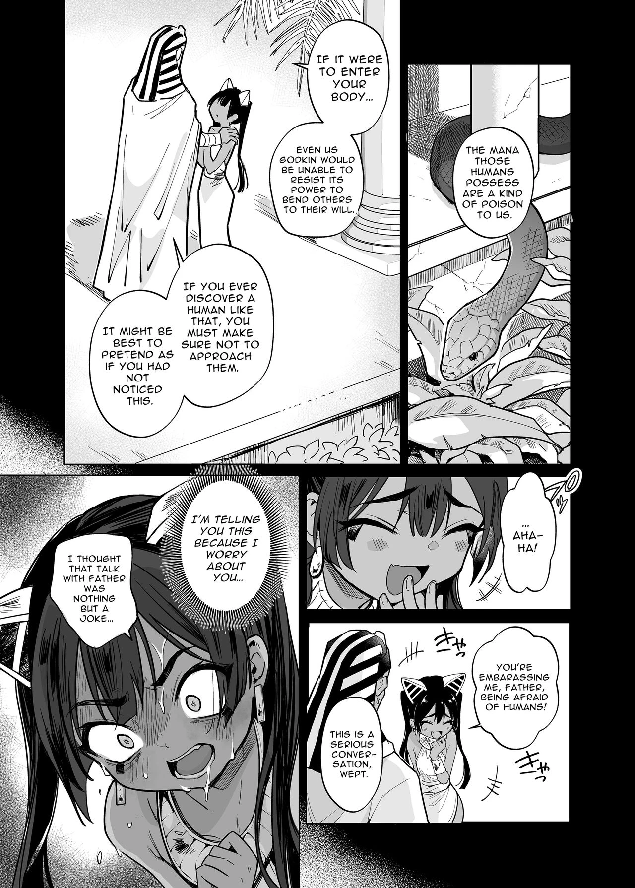 Wept-sama! You Mustn't Torment The Humans! Evil Deity Queen Gets Her Just Dessert porn comic picture 30