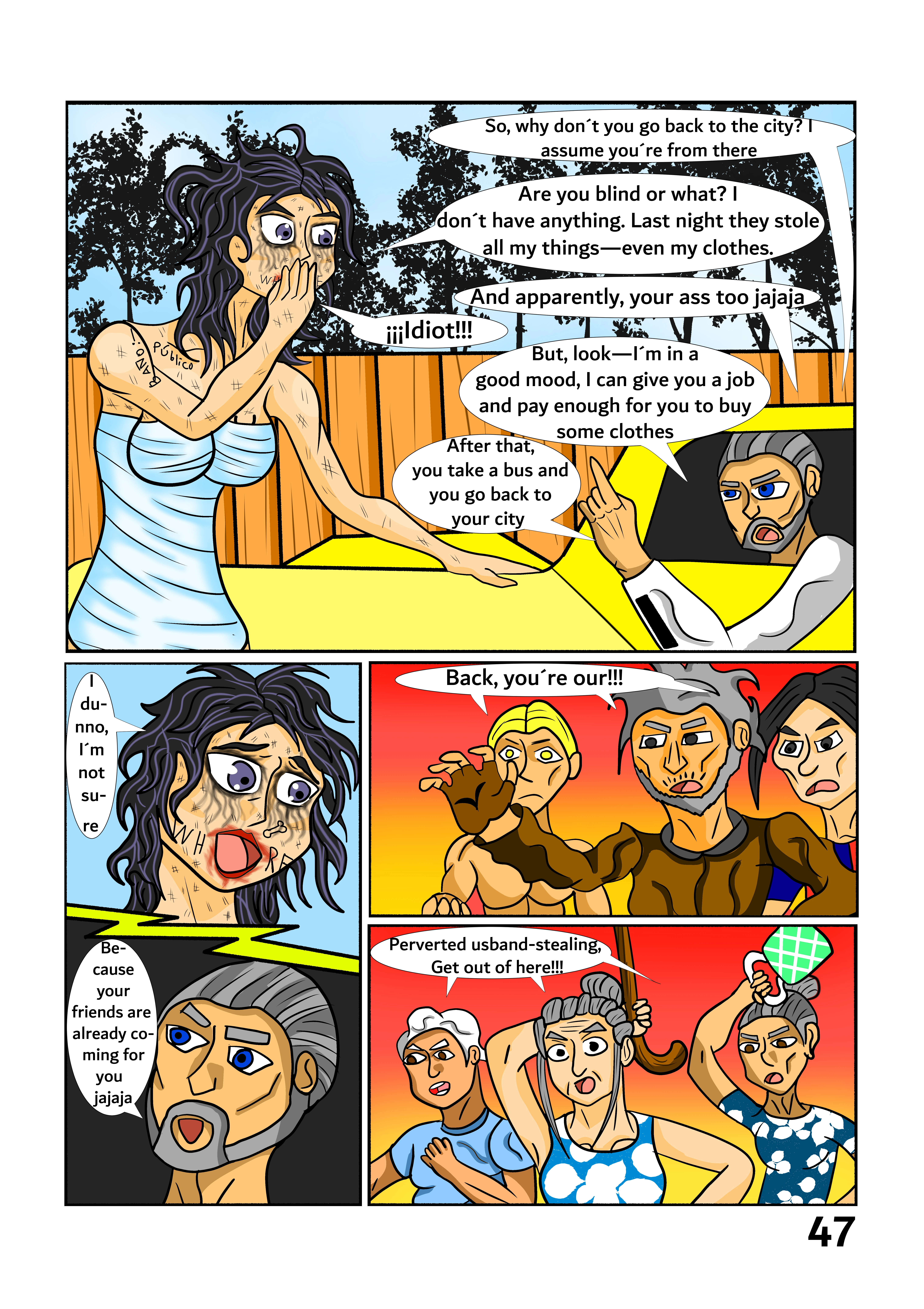 What Bad Luck! porn comic picture 52