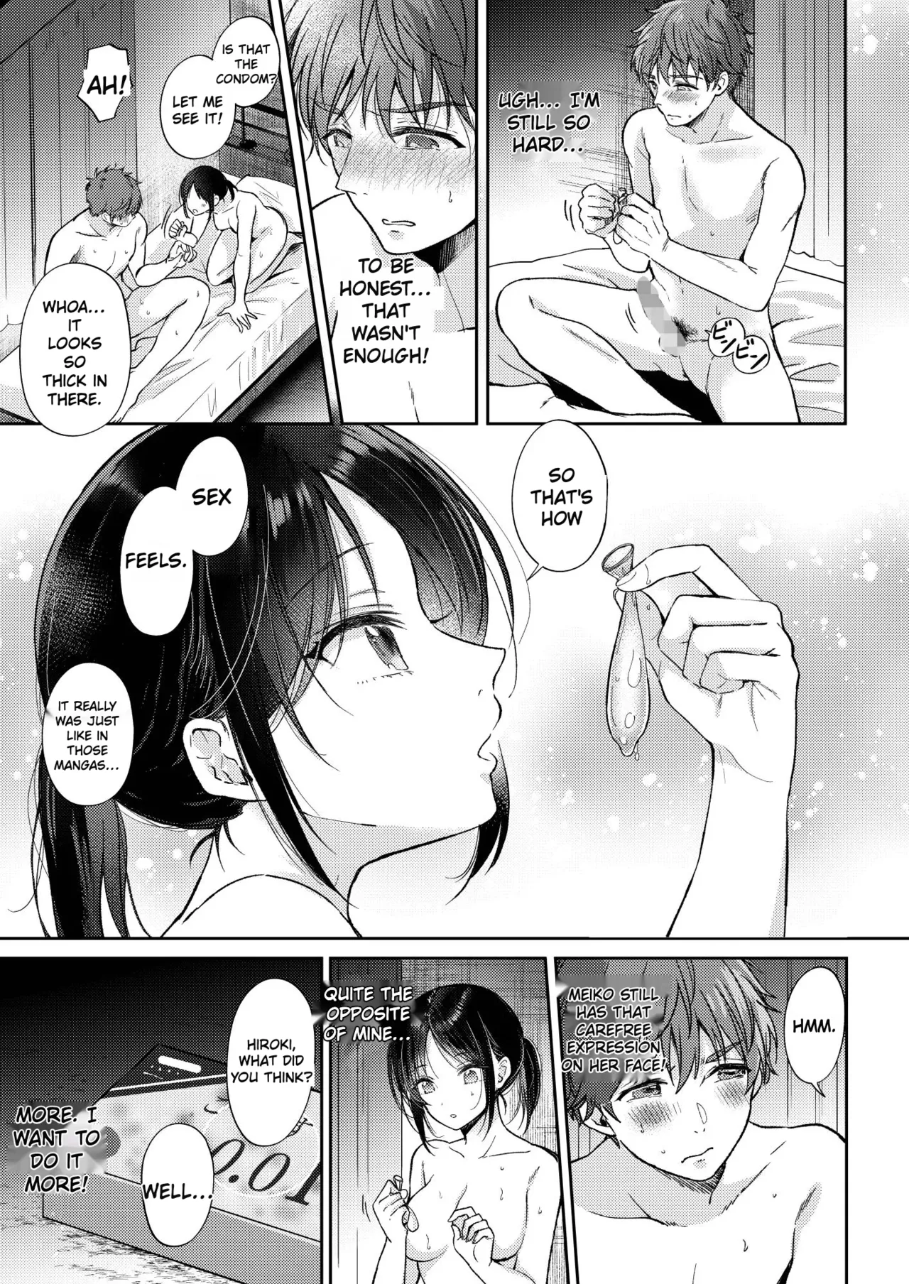 What Happens When You Sleep With Your Oblivious Childhood Friend Just Out of Curiosity (Part 1) - 無自覚な幼馴染と興味本位でヤってみたら porn comic picture 45