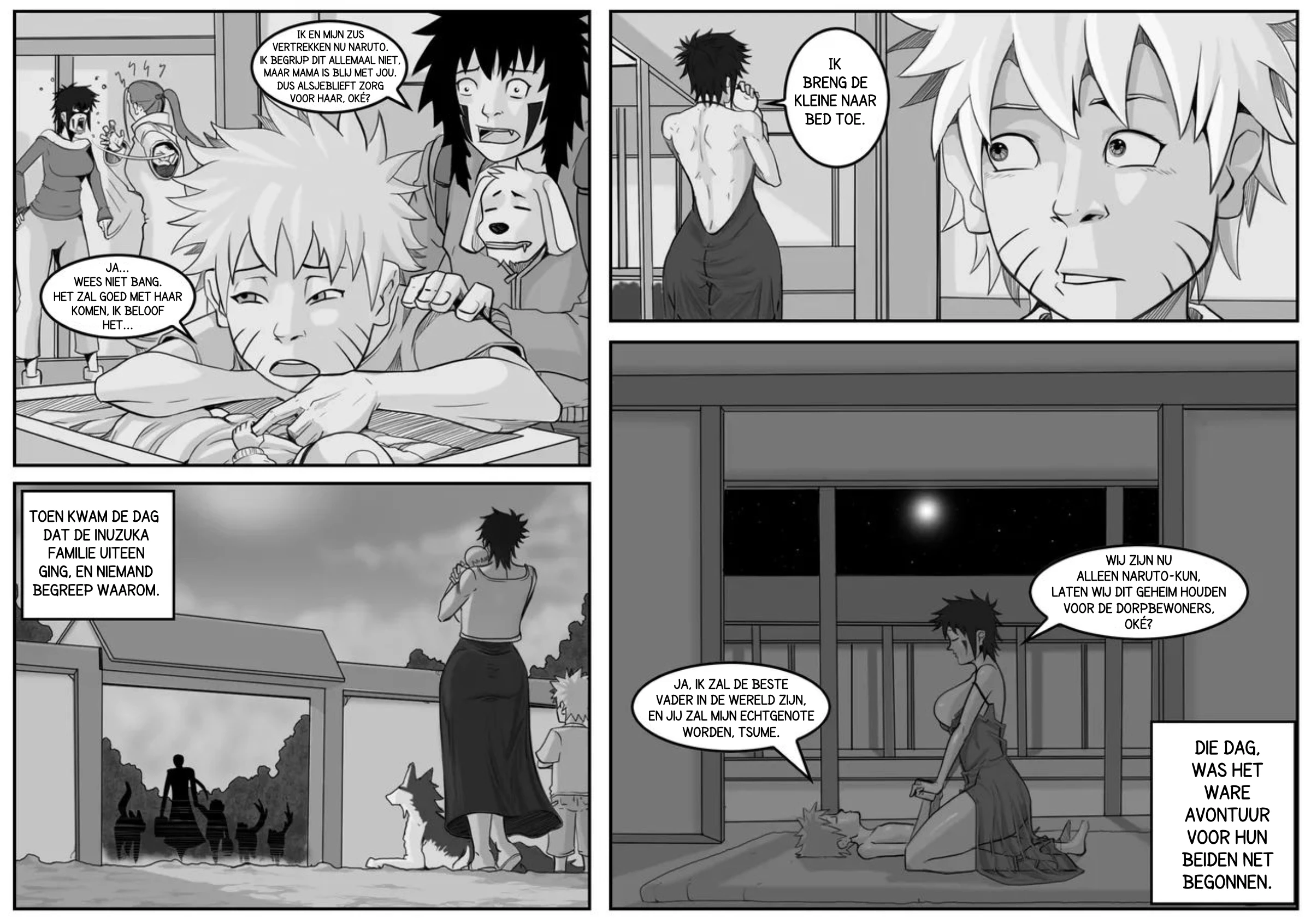 What If...Tsume Inuzuka And Uzumaki Naruto [NL] porn comic picture 11