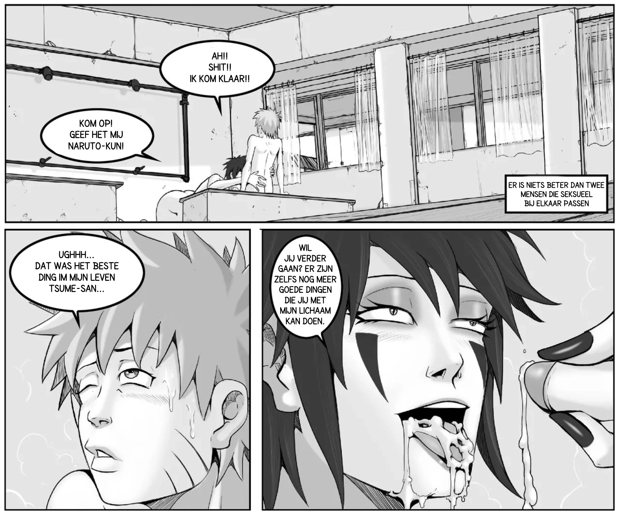What If...Tsume Inuzuka And Uzumaki Naruto [NL] porn comic picture 5