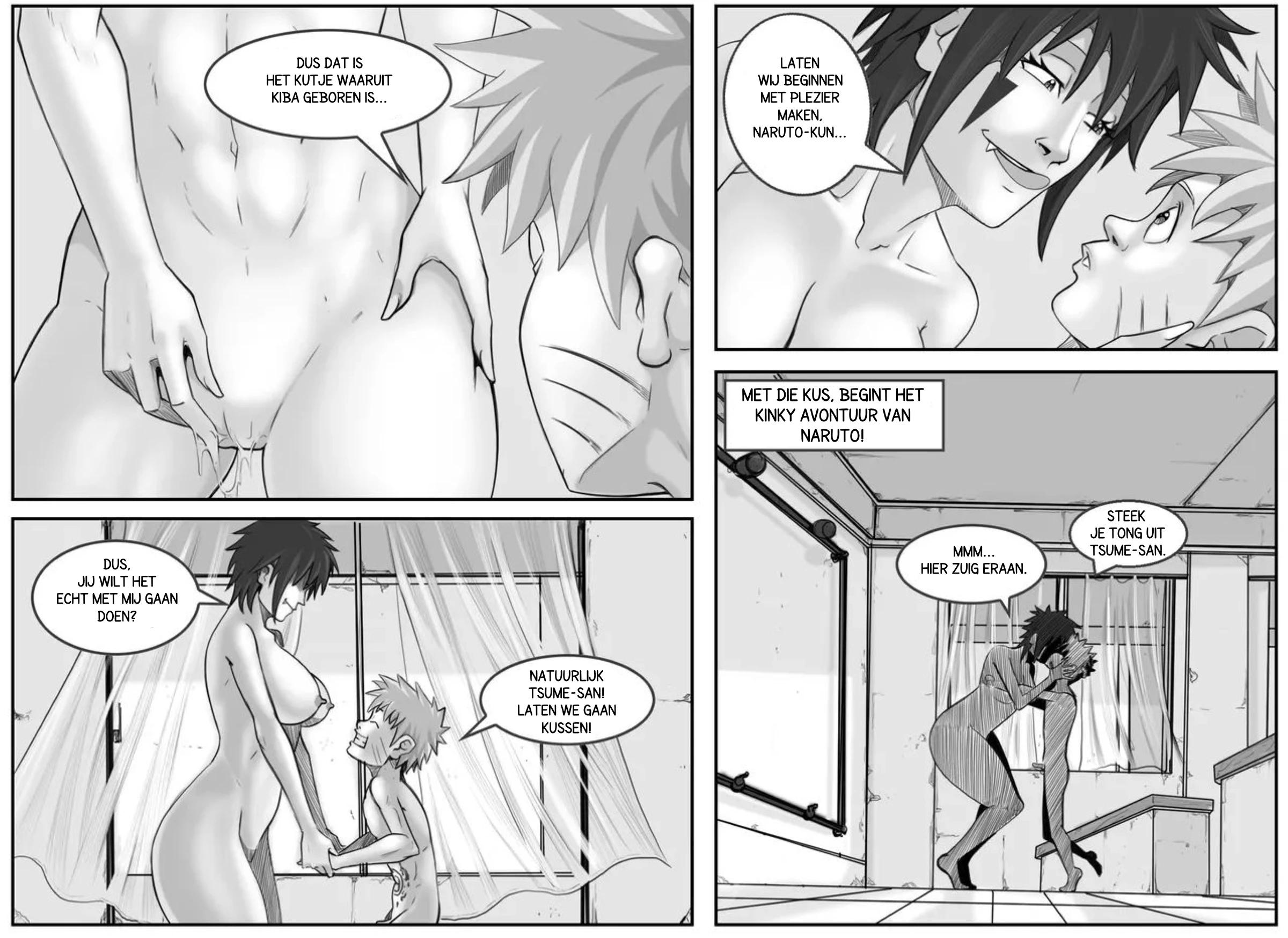 What If...Tsume Inuzuka And Uzumaki Naruto [NL] porn comic picture 7