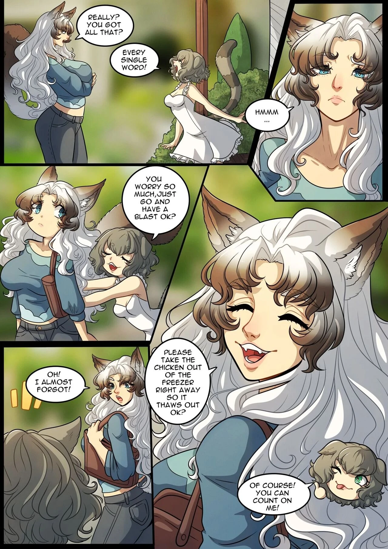 When Emmy’s Away porn comic picture 4