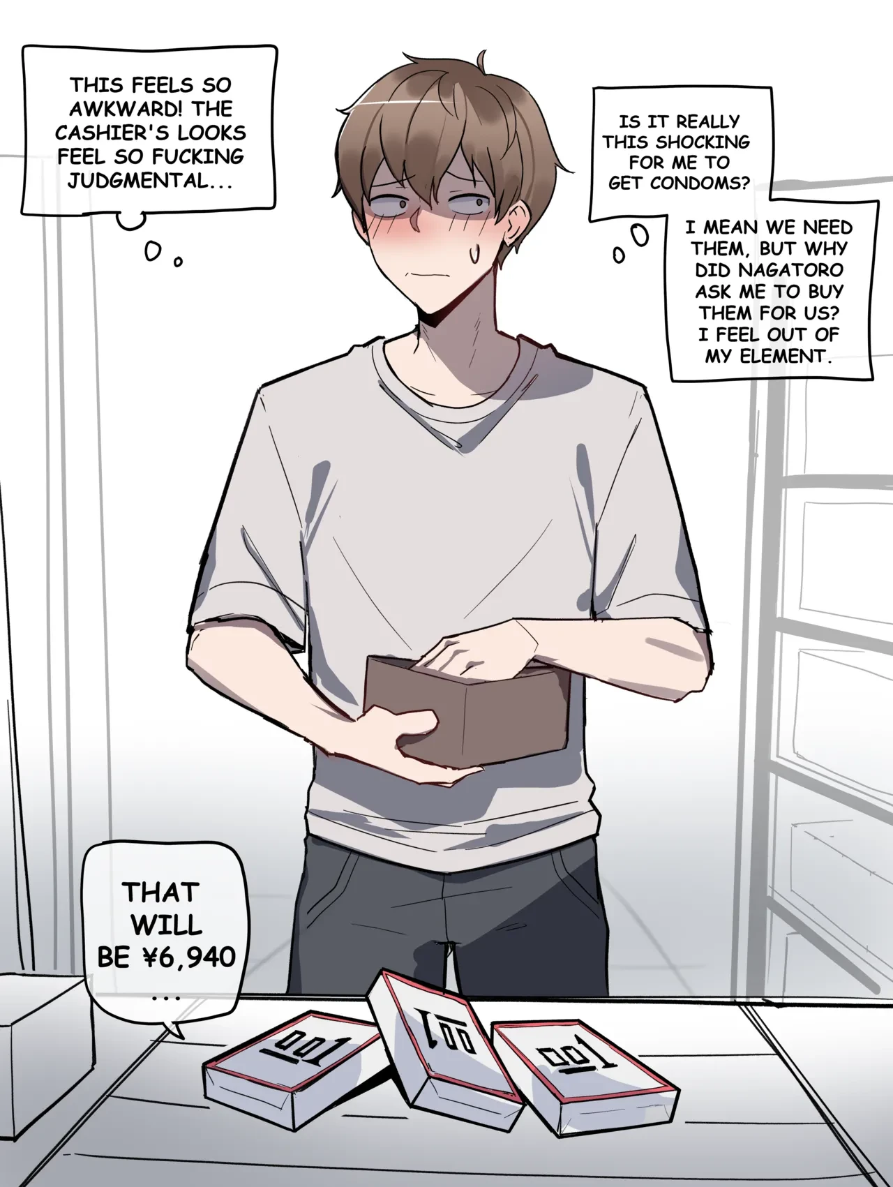 Wholesome Nagatoro Doujin porn comic picture 1