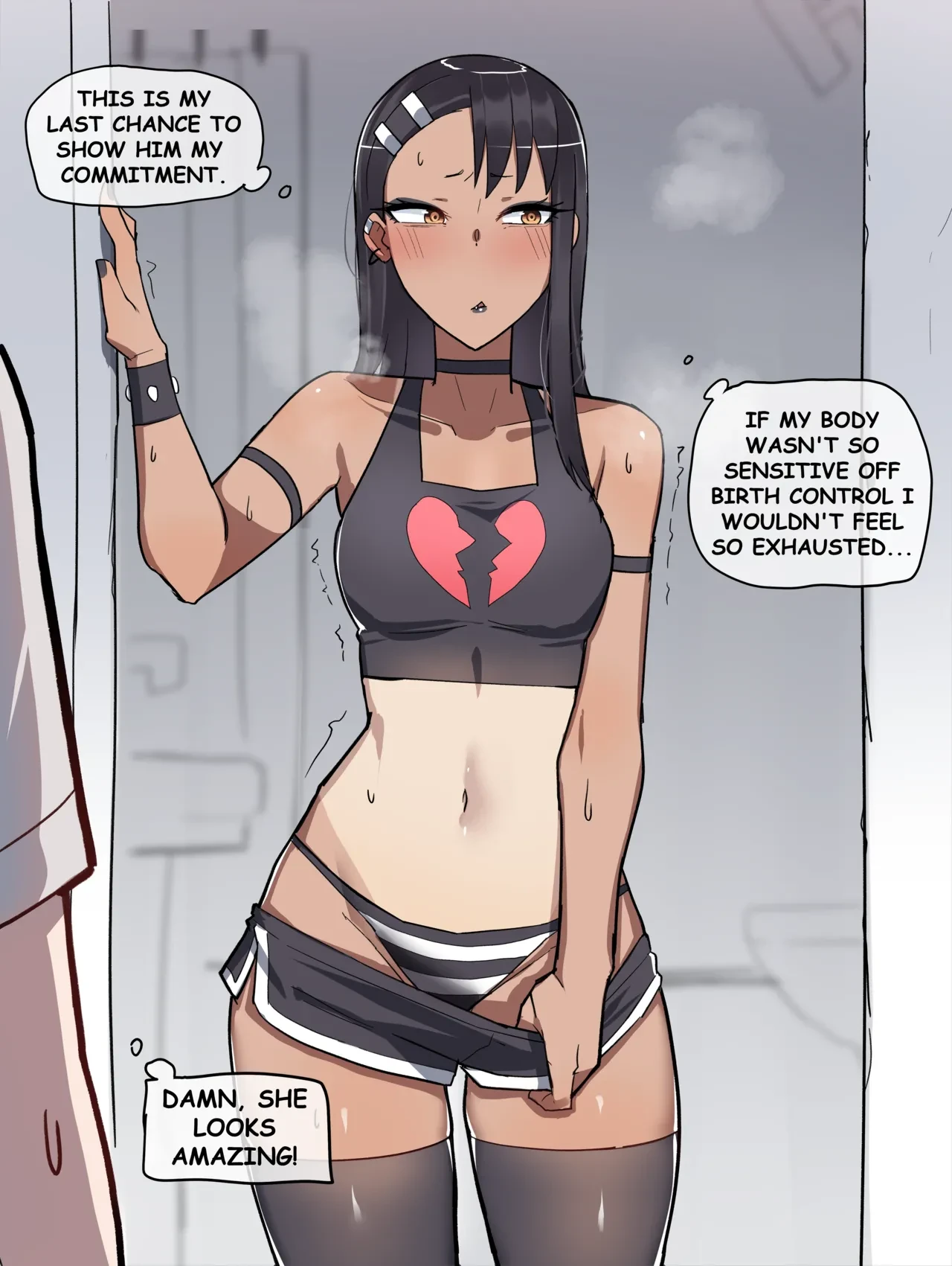 Wholesome Nagatoro Doujin porn comic picture 13