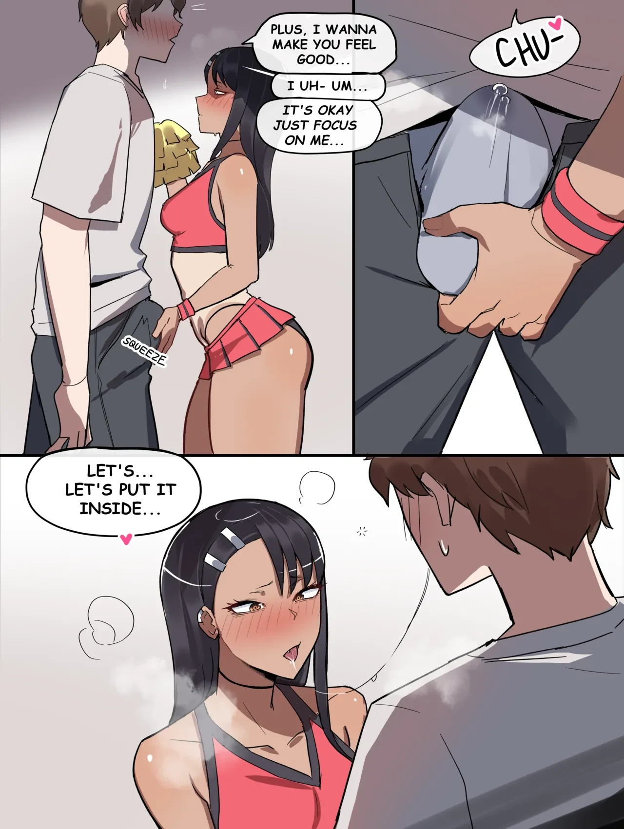 Wholesome Nagatoro Doujin porn comic picture 6