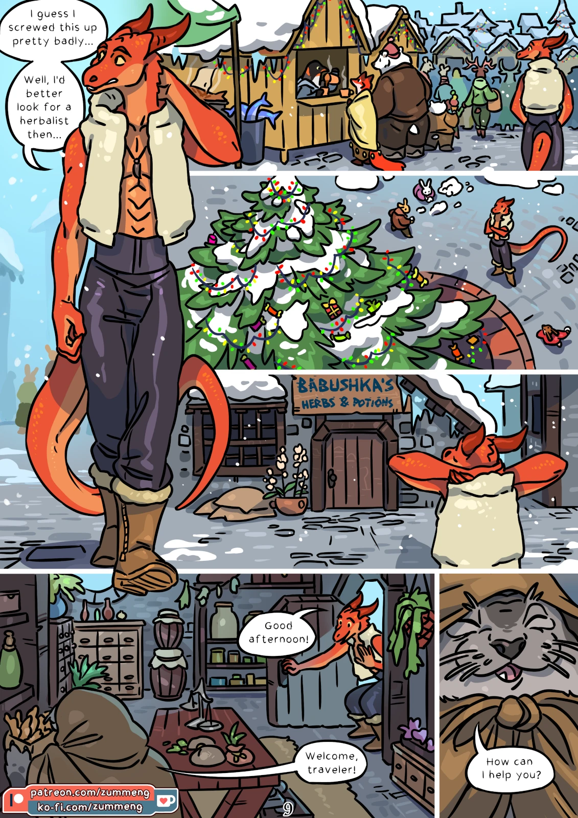 Wishes 3 porn comic picture 10