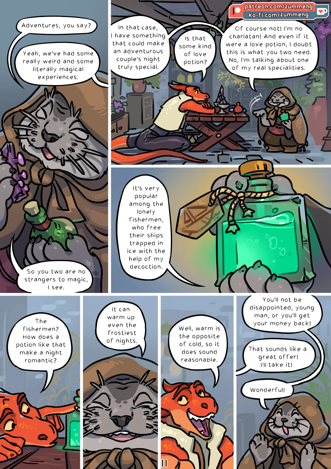 Wishes 3 porn comic picture 12