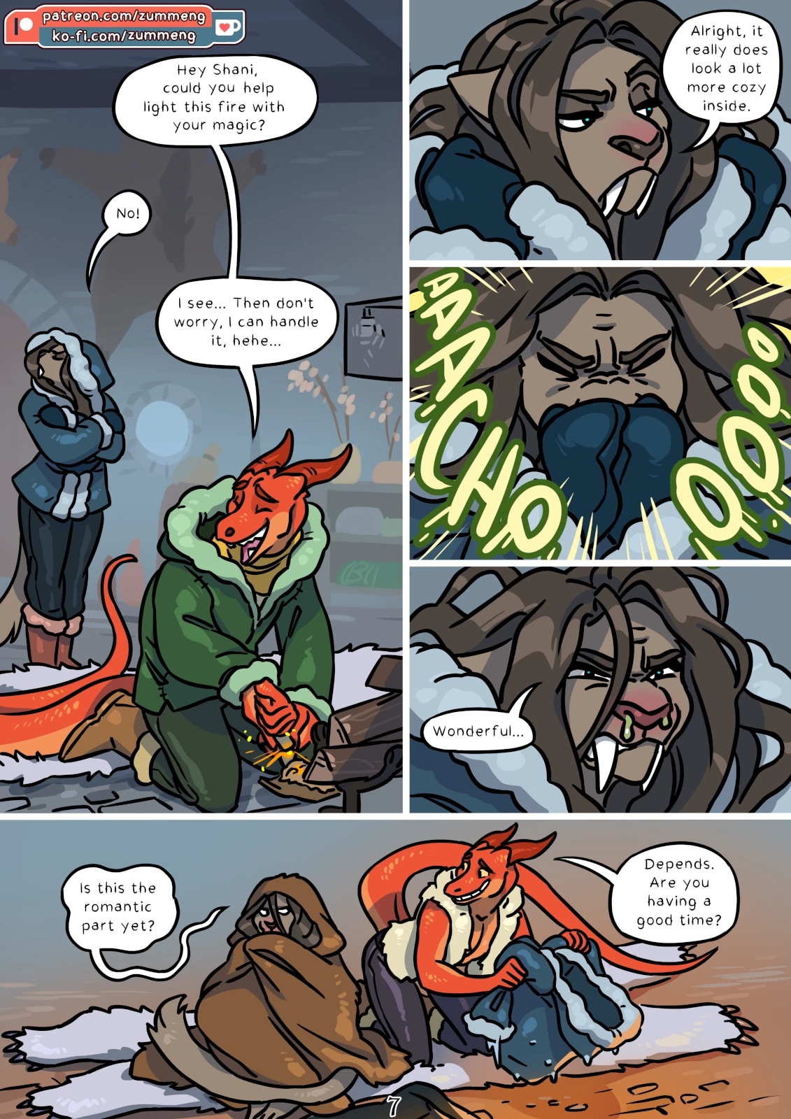 Wishes 3 porn comic picture 8