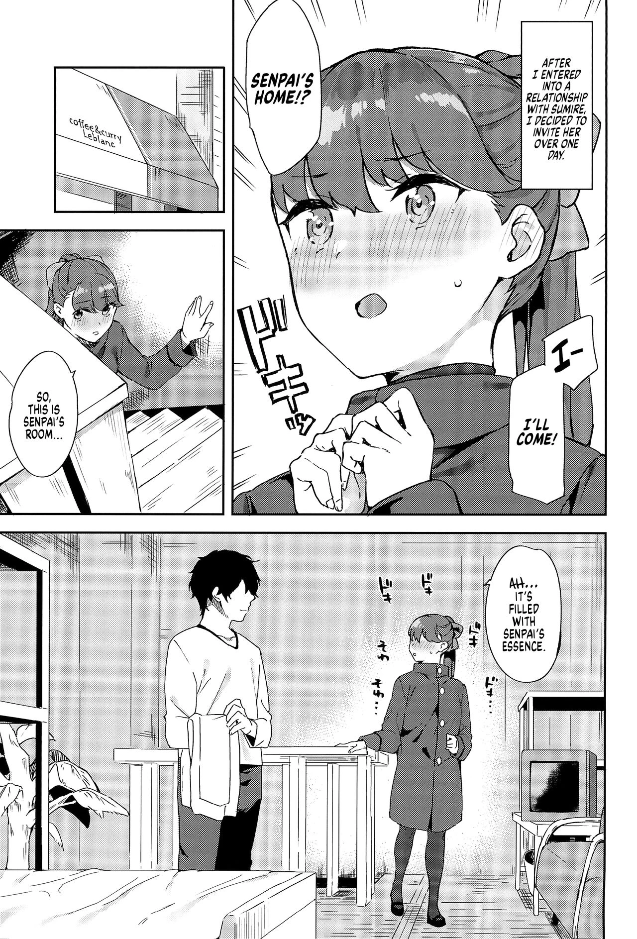 With Yoshizawa-chan porn comic picture 3