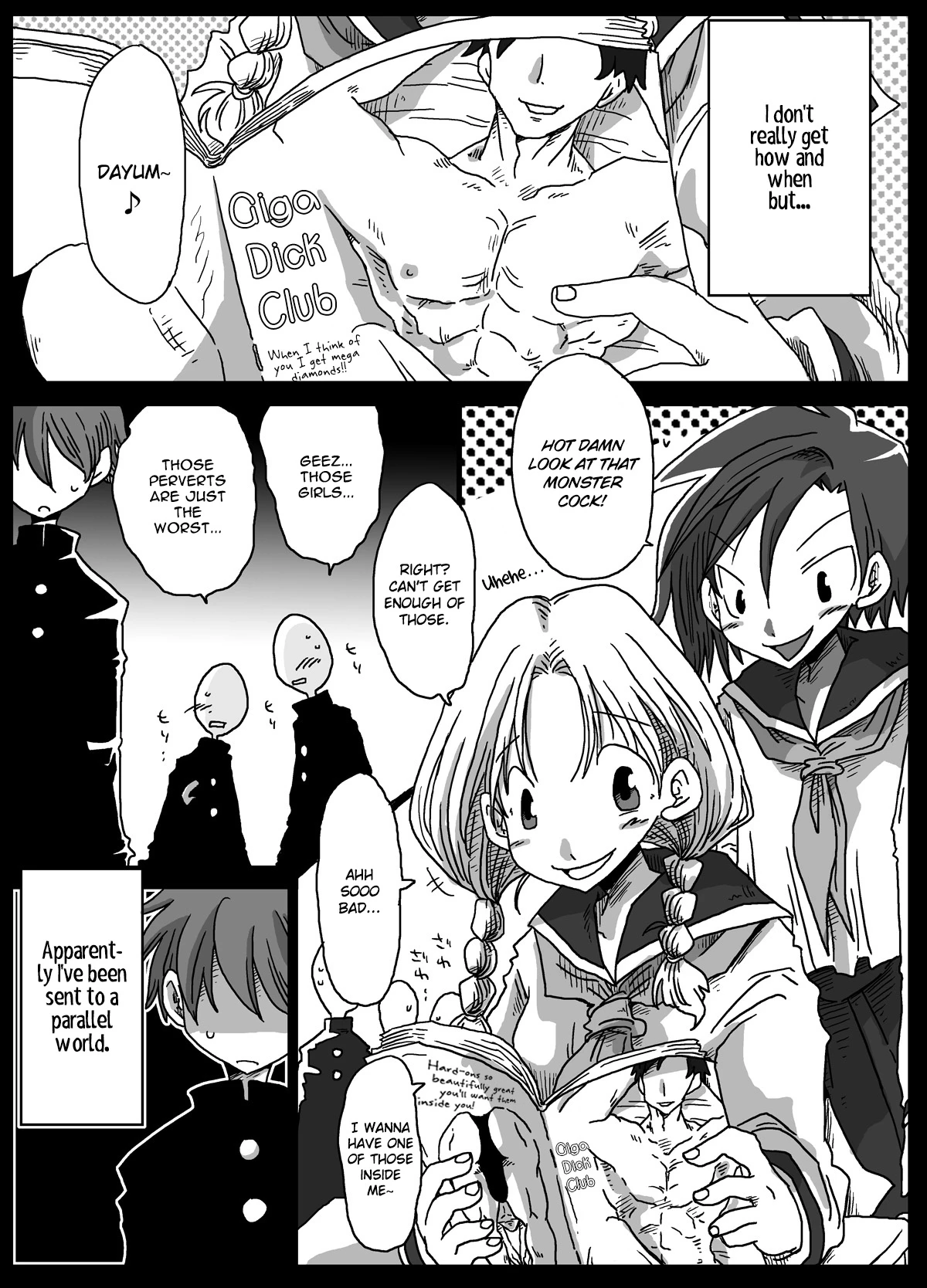 World of Reversed Gender Roles 1 porn comic picture 3