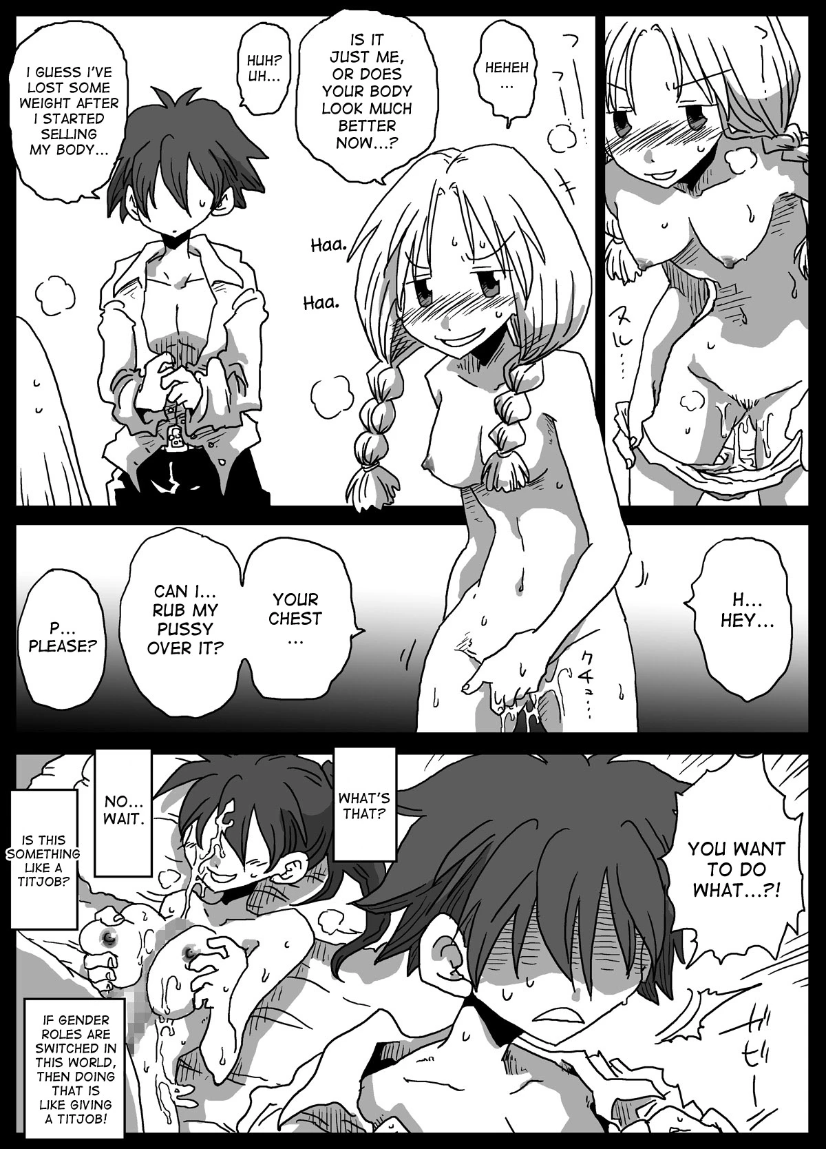 World of Reversed Gender Roles 2 porn comic picture 22