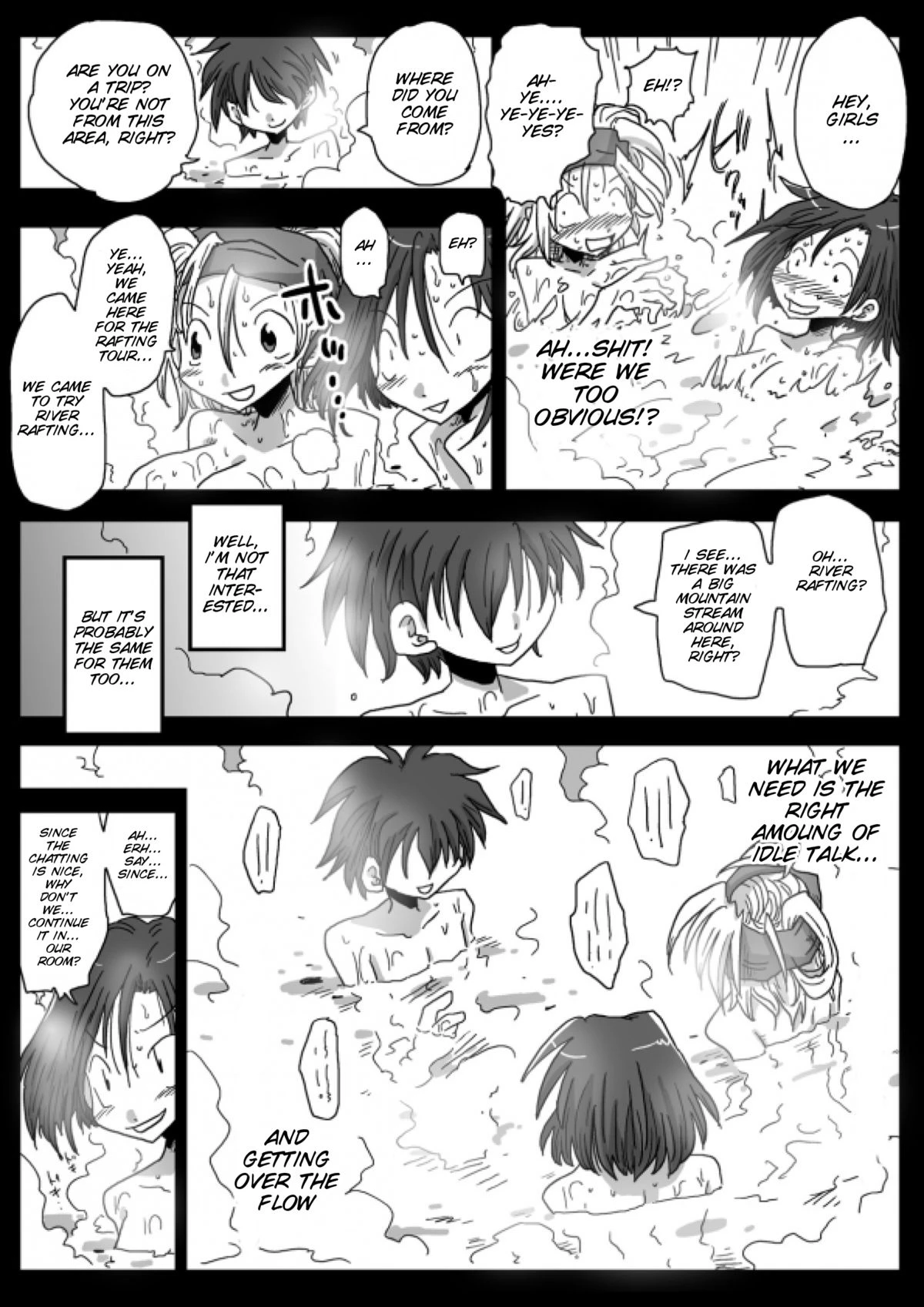 World of Reversed Gender Roles 3: Mixed Bathing Hot Springs porn comic picture 13