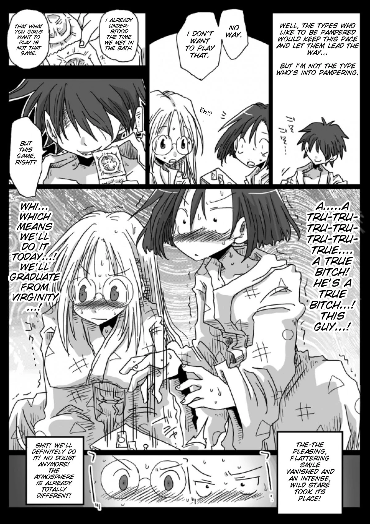 World of Reversed Gender Roles 3: Mixed Bathing Hot Springs porn comic picture 17
