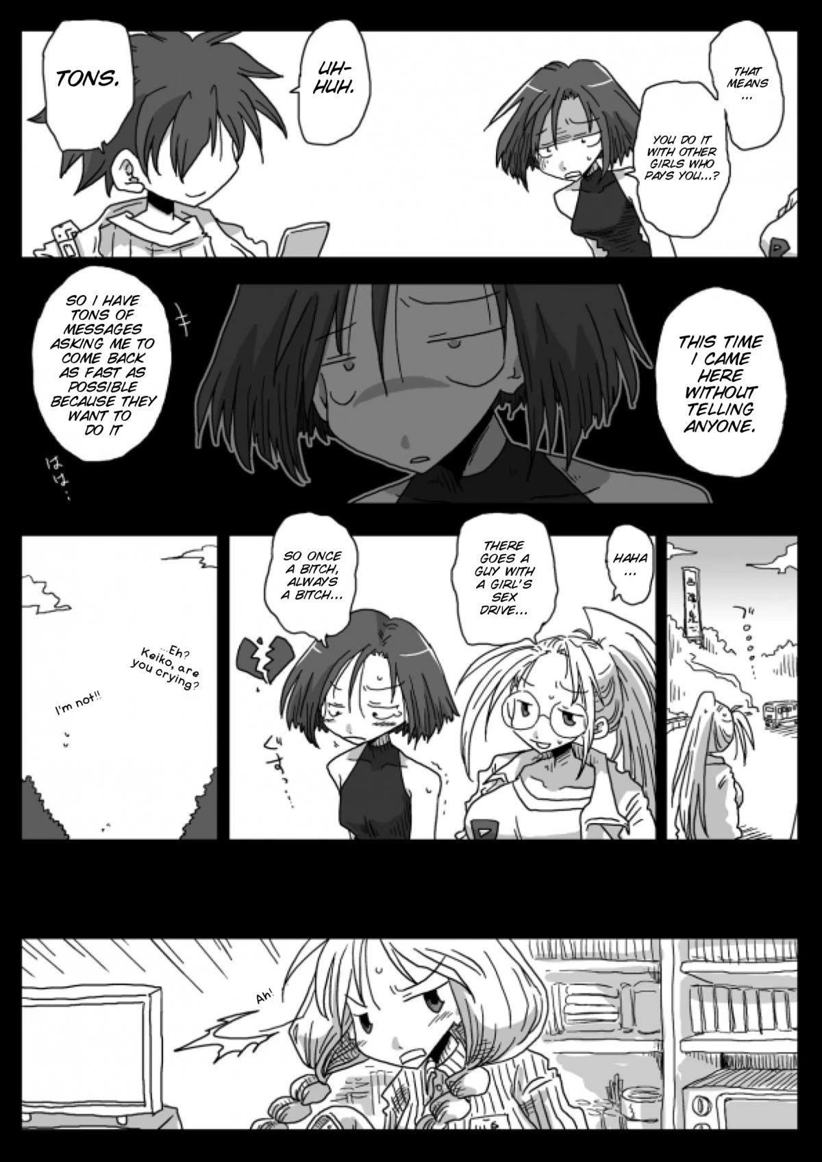 World of Reversed Gender Roles 3: Mixed Bathing Hot Springs porn comic picture 34