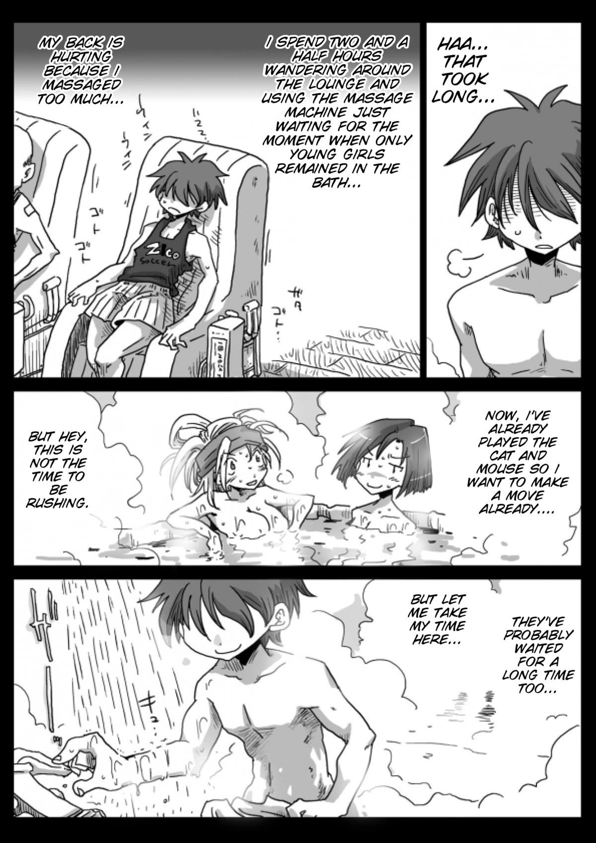 World of Reversed Gender Roles 3: Mixed Bathing Hot Springs porn comic picture 8