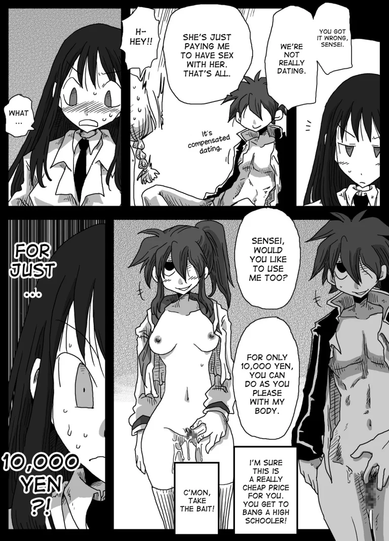 World of Reversed Gender Roles 4: The Virgin Teacher porn comic picture 13