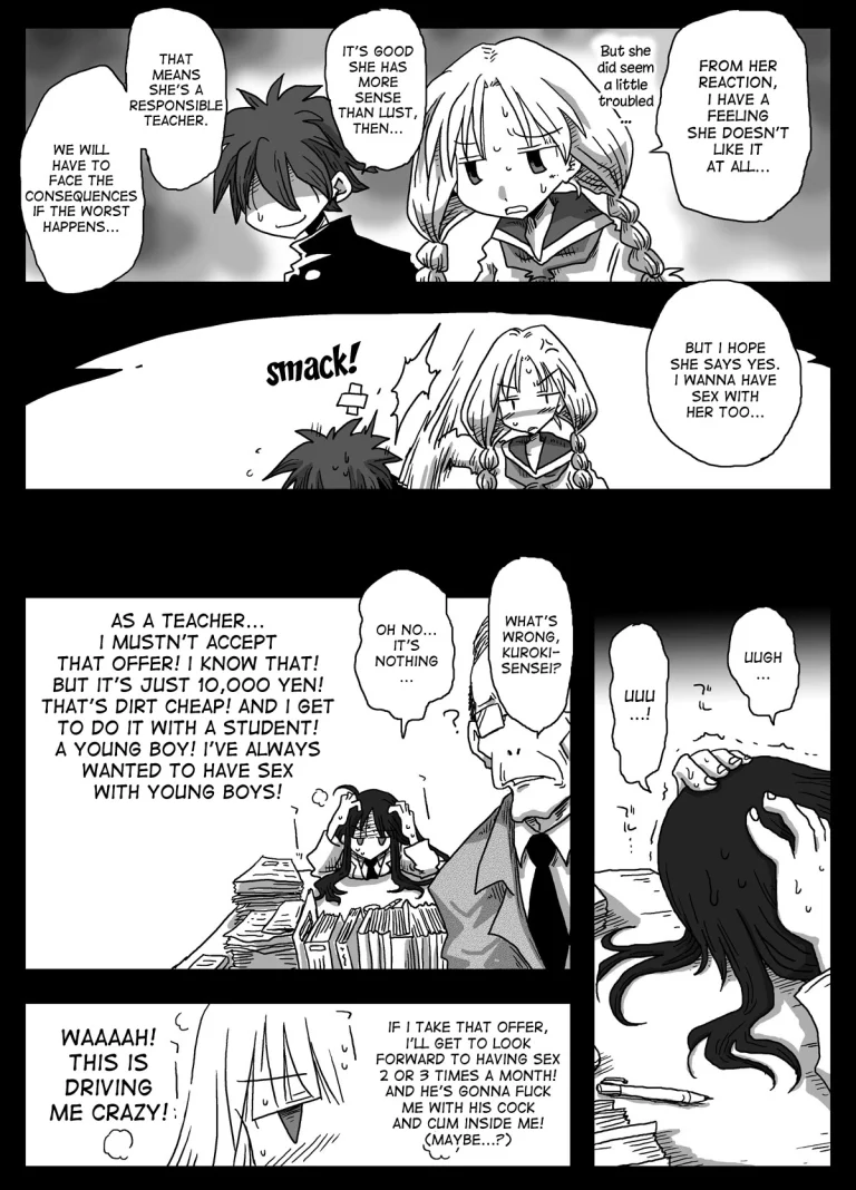 World of Reversed Gender Roles 4: The Virgin Teacher porn comic picture 15