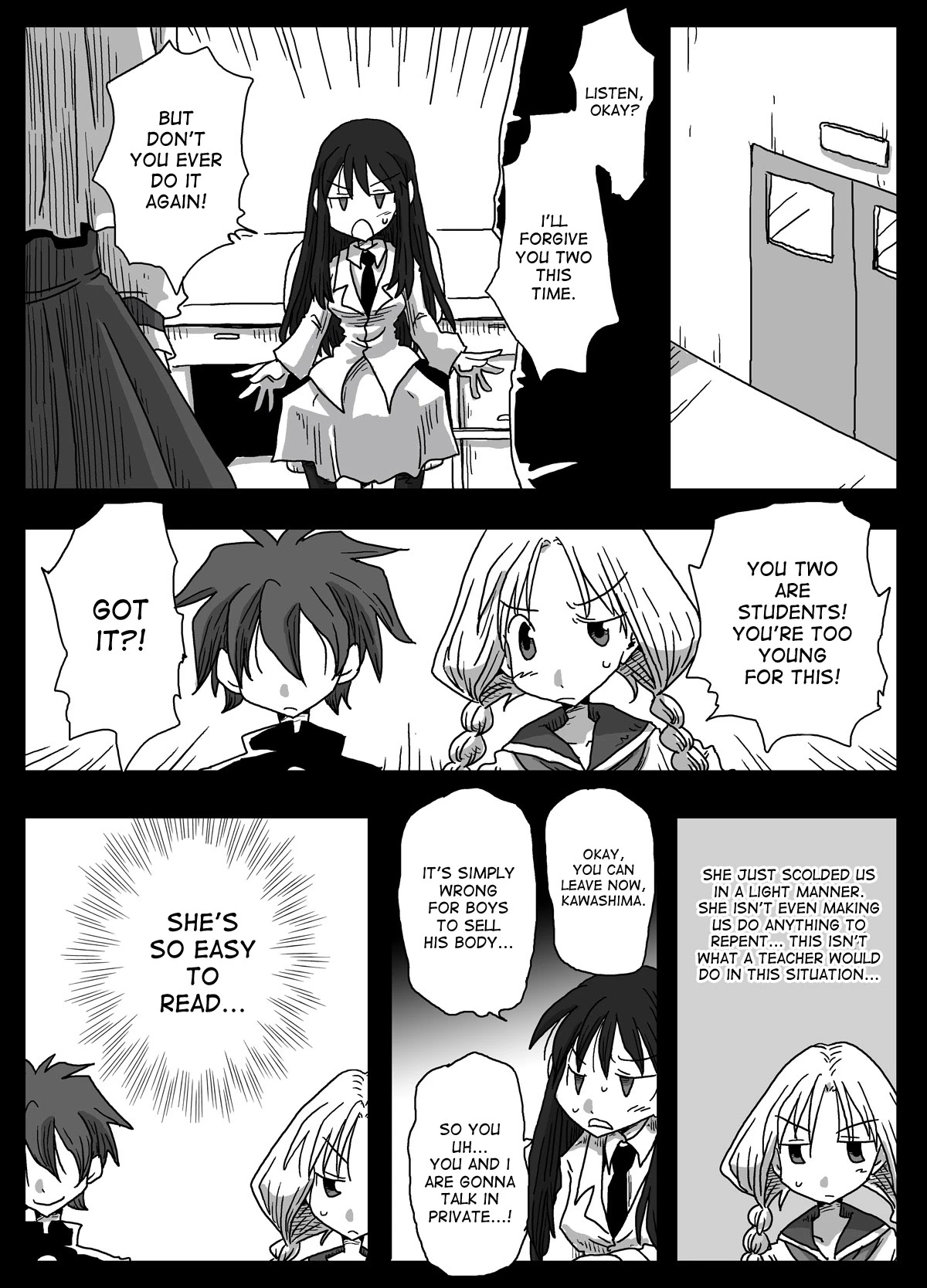 World of Reversed Gender Roles 4: The Virgin Teacher porn comic picture 16