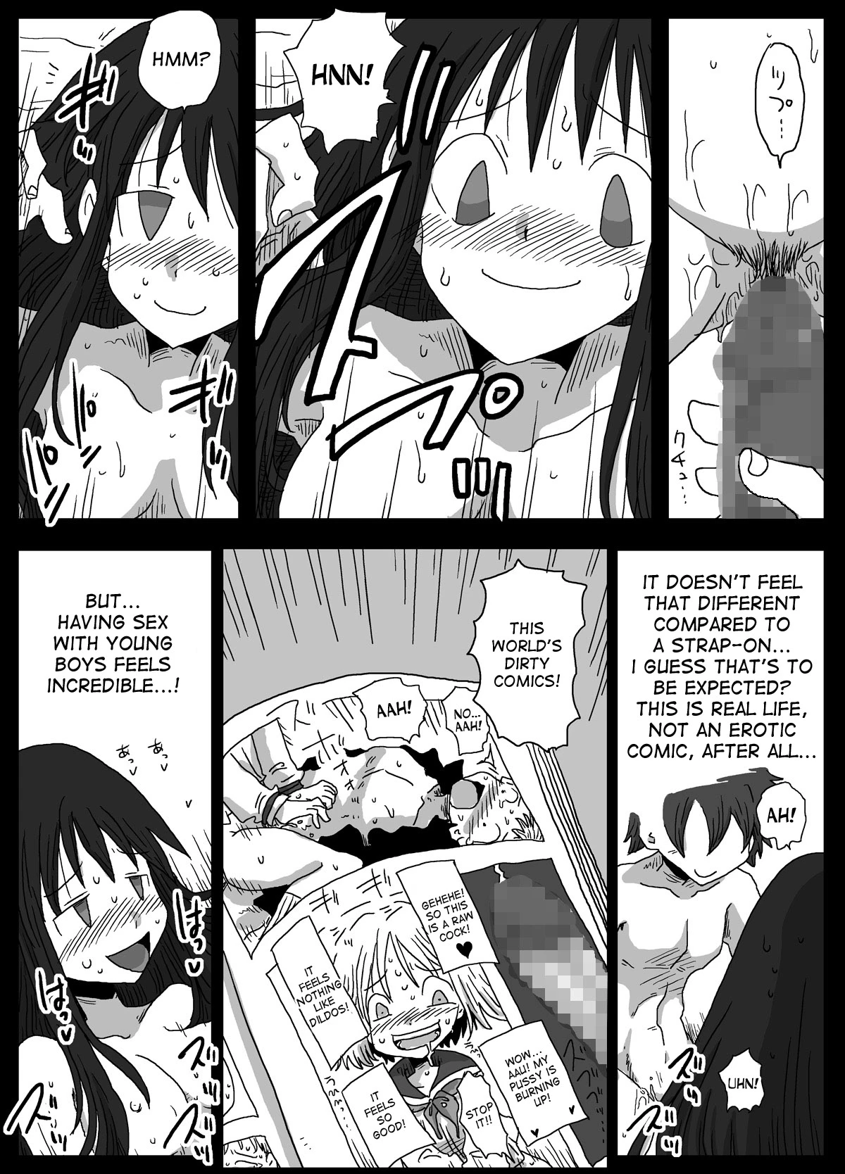 World of Reversed Gender Roles 4: The Virgin Teacher porn comic picture 21