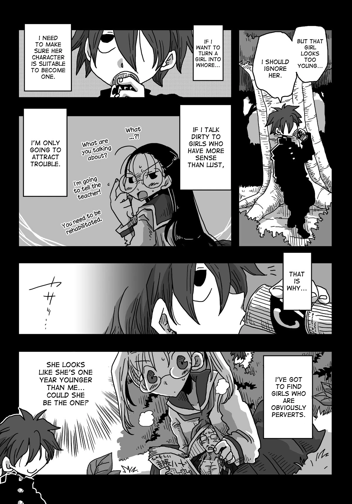 World of Reversed Gender Roles 5: Virgin Hunt porn comic picture 11
