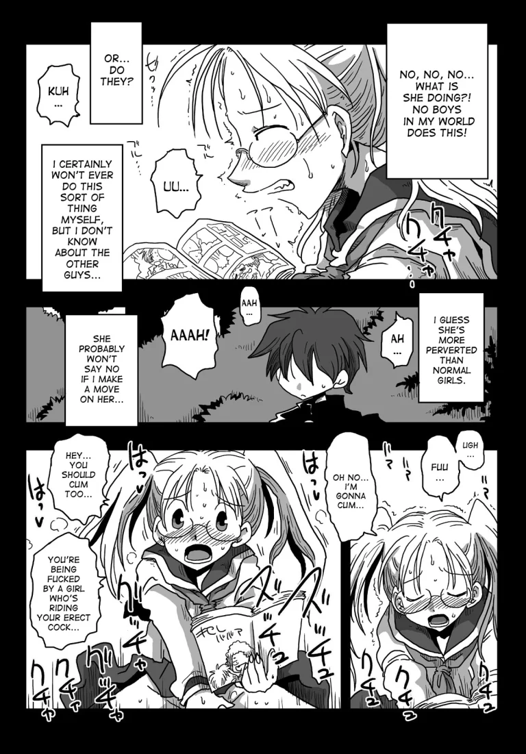 World of Reversed Gender Roles 5: Virgin Hunt porn comic picture 13