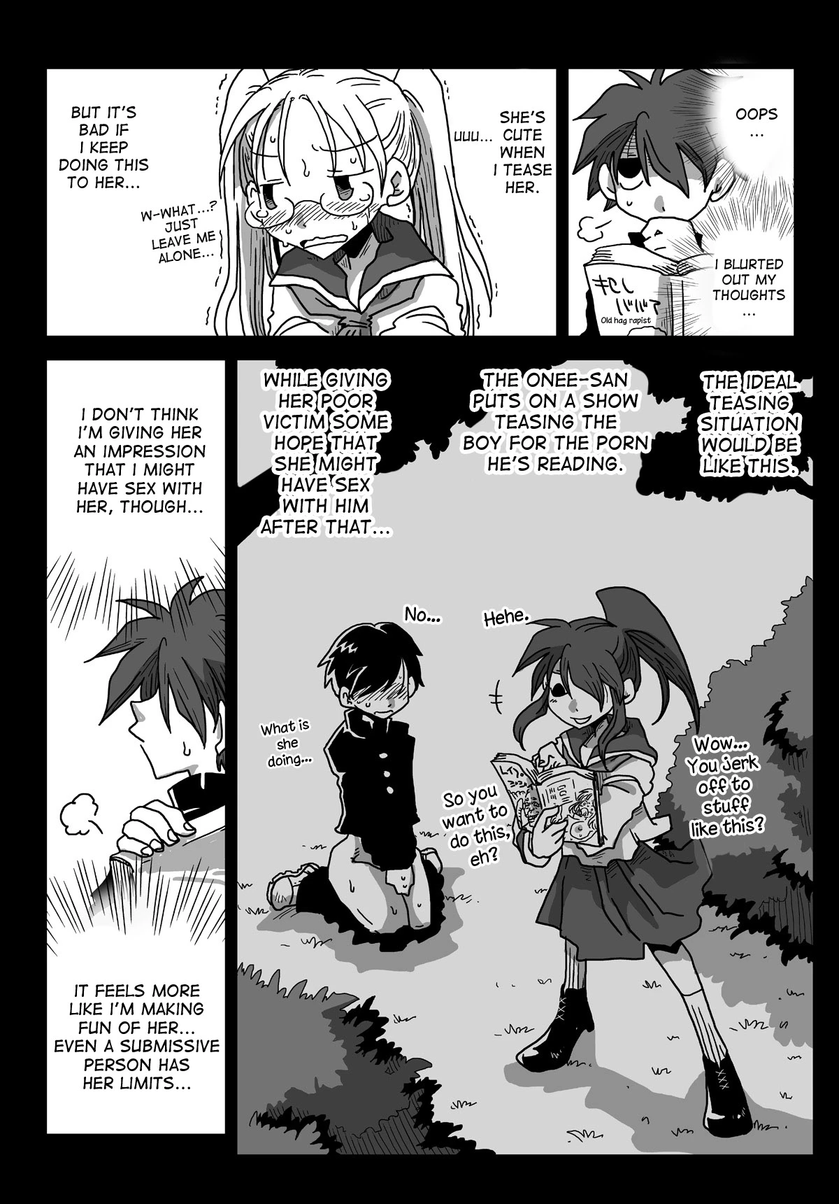 World of Reversed Gender Roles 5: Virgin Hunt porn comic picture 17